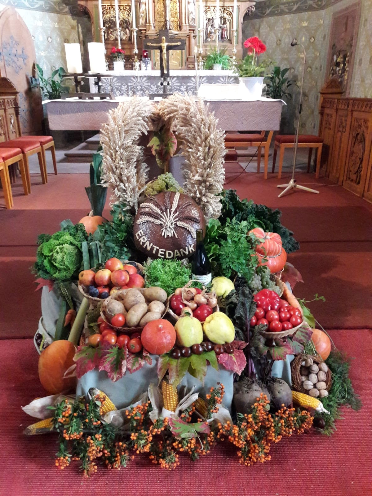 Der Erntedankaltar 2019