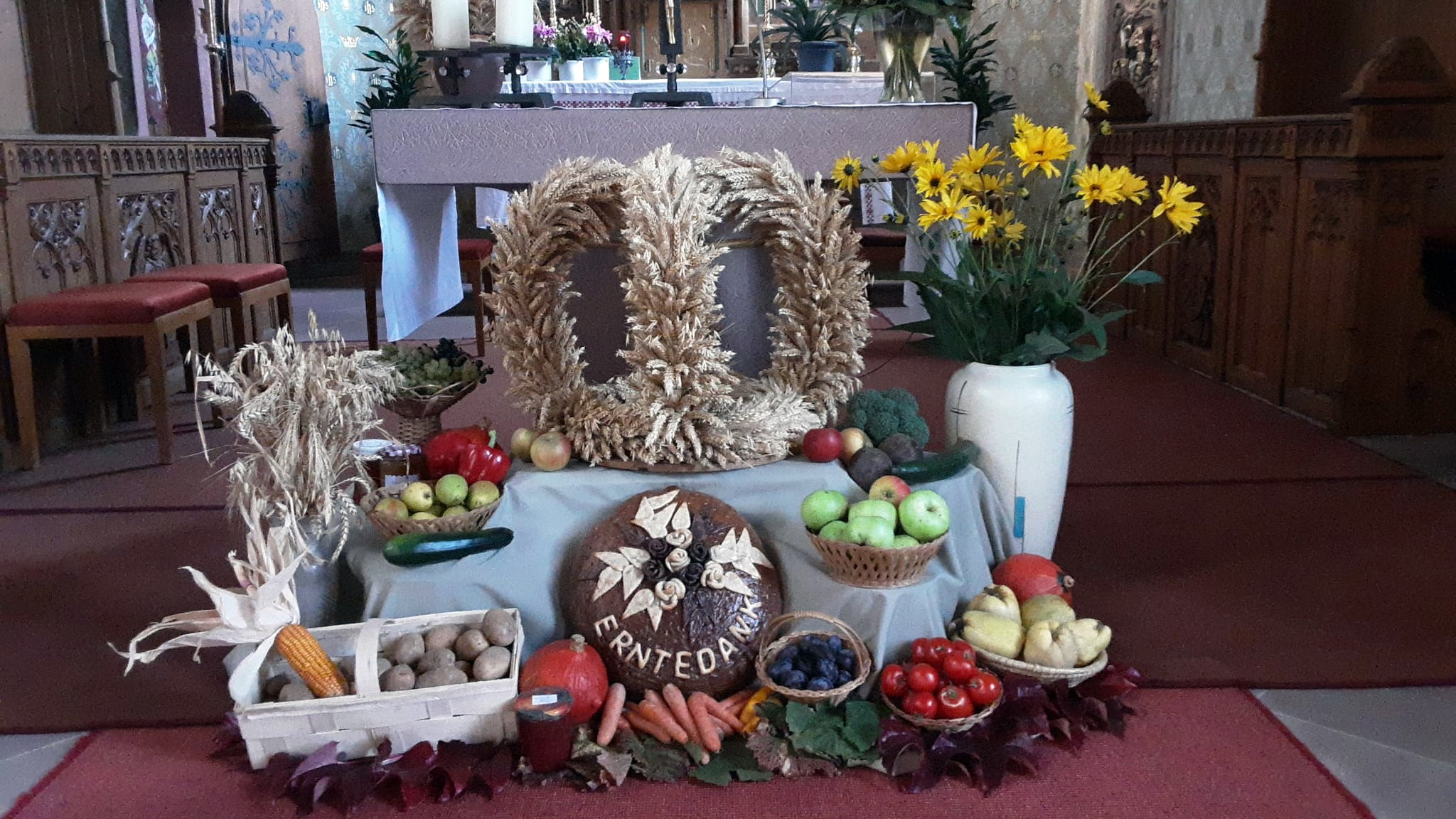 Der Erntedankaltar 2021