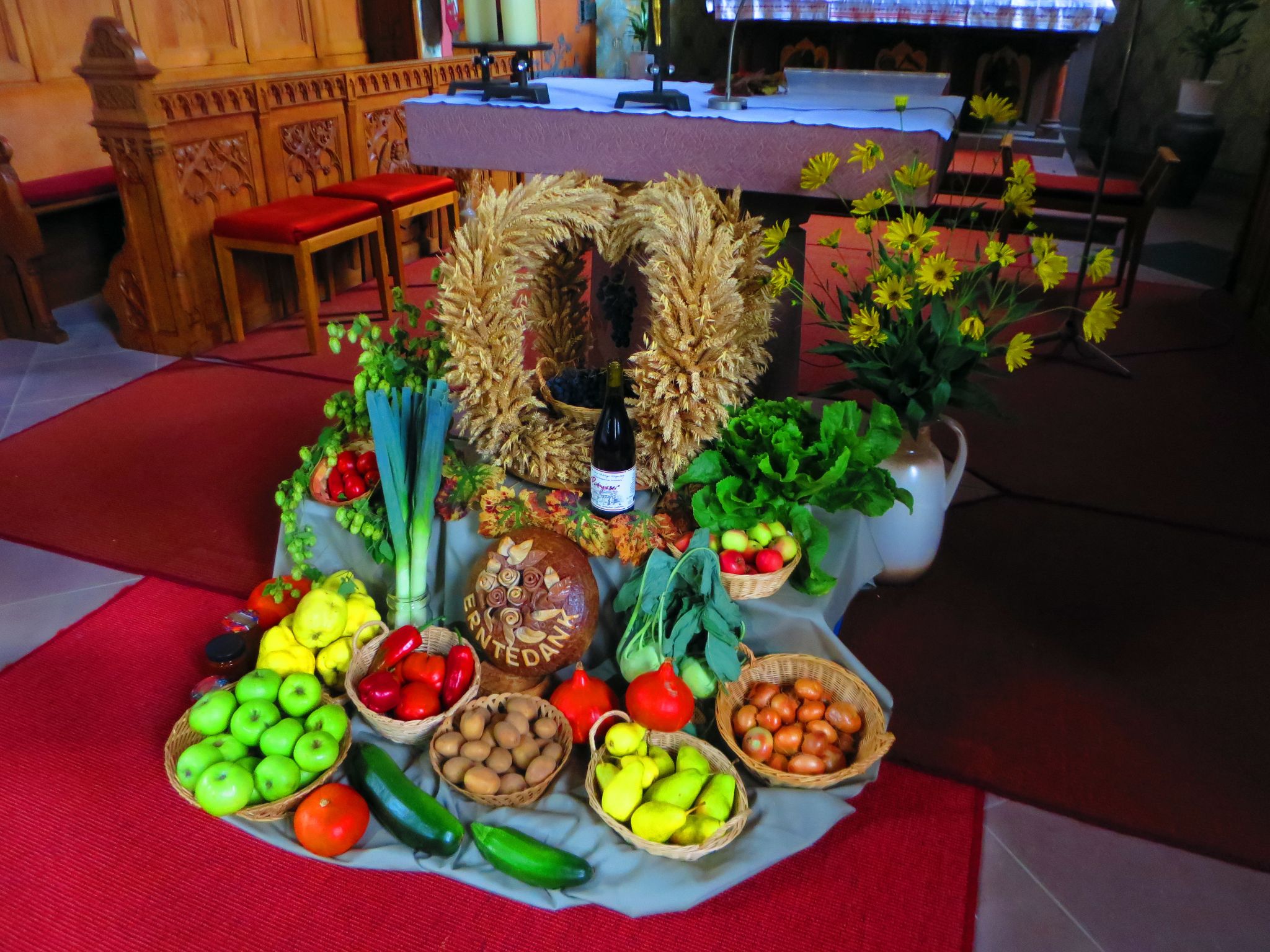 Der Erntedankaltar 2022