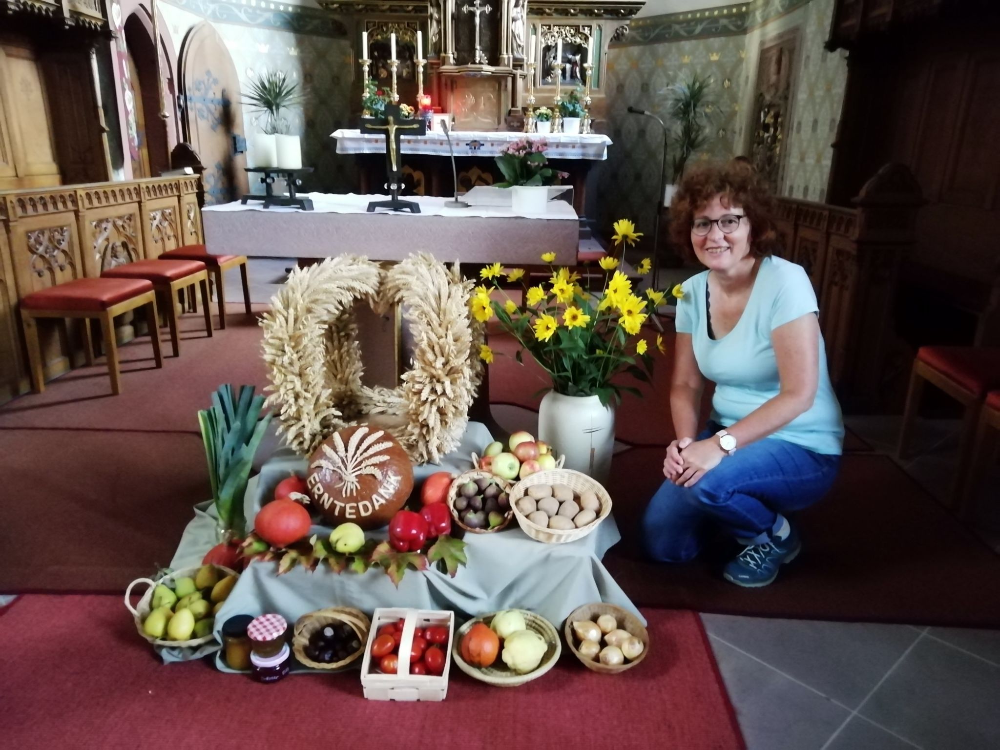 Der Erntedankaltar 2023