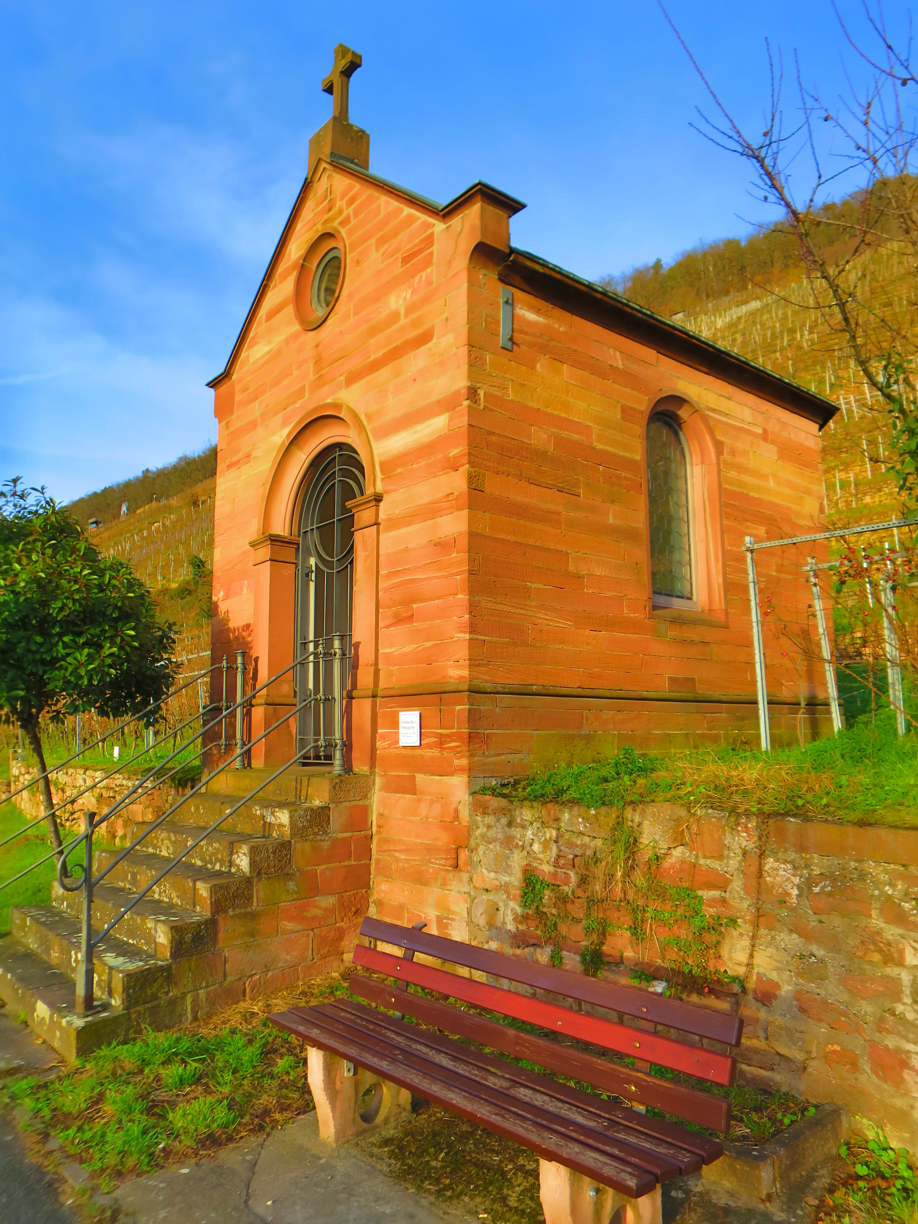 Außenansicht der Wegkapelle