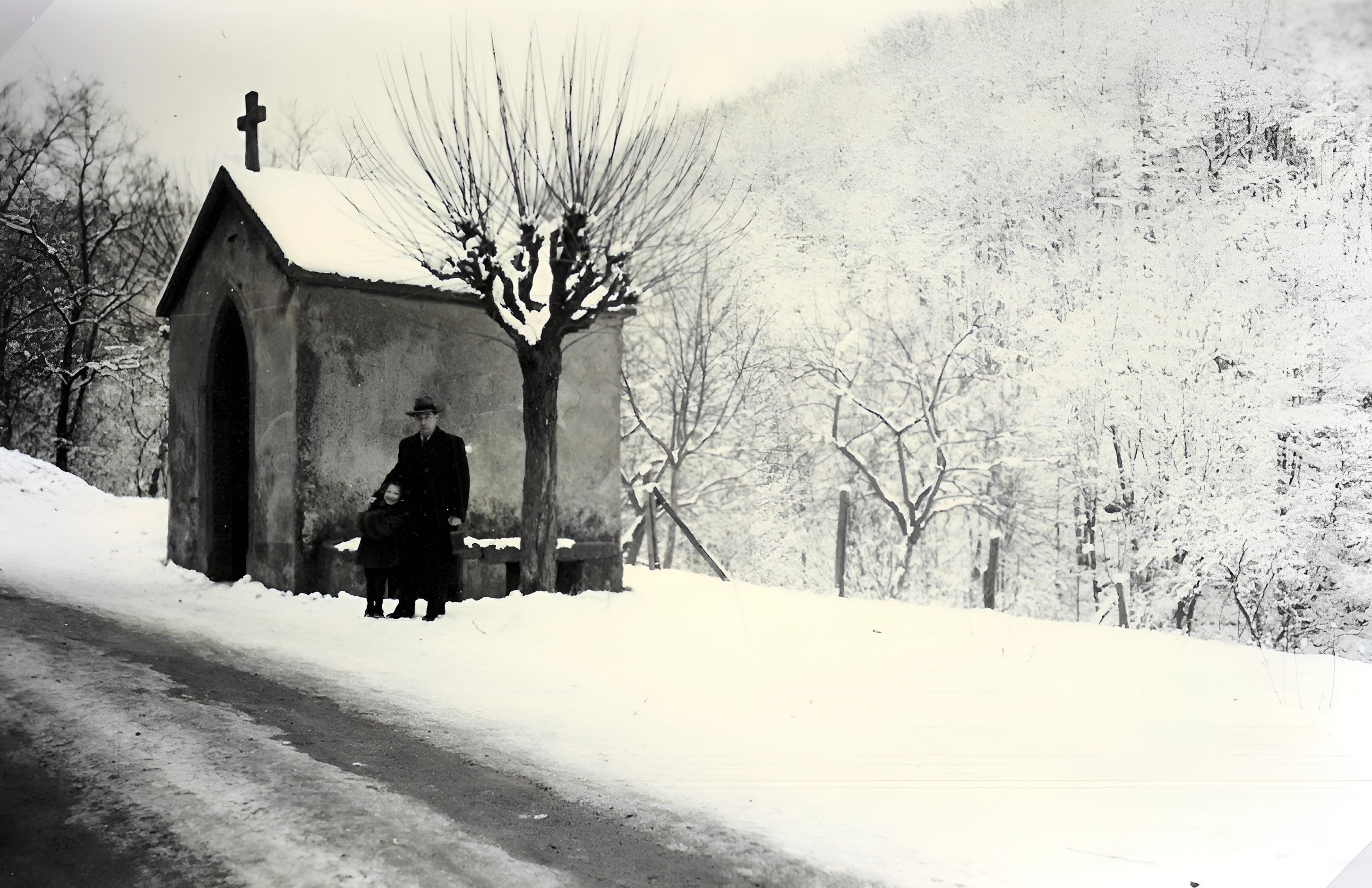 Die Wendelinuskapelle an der Bergwerkstraße