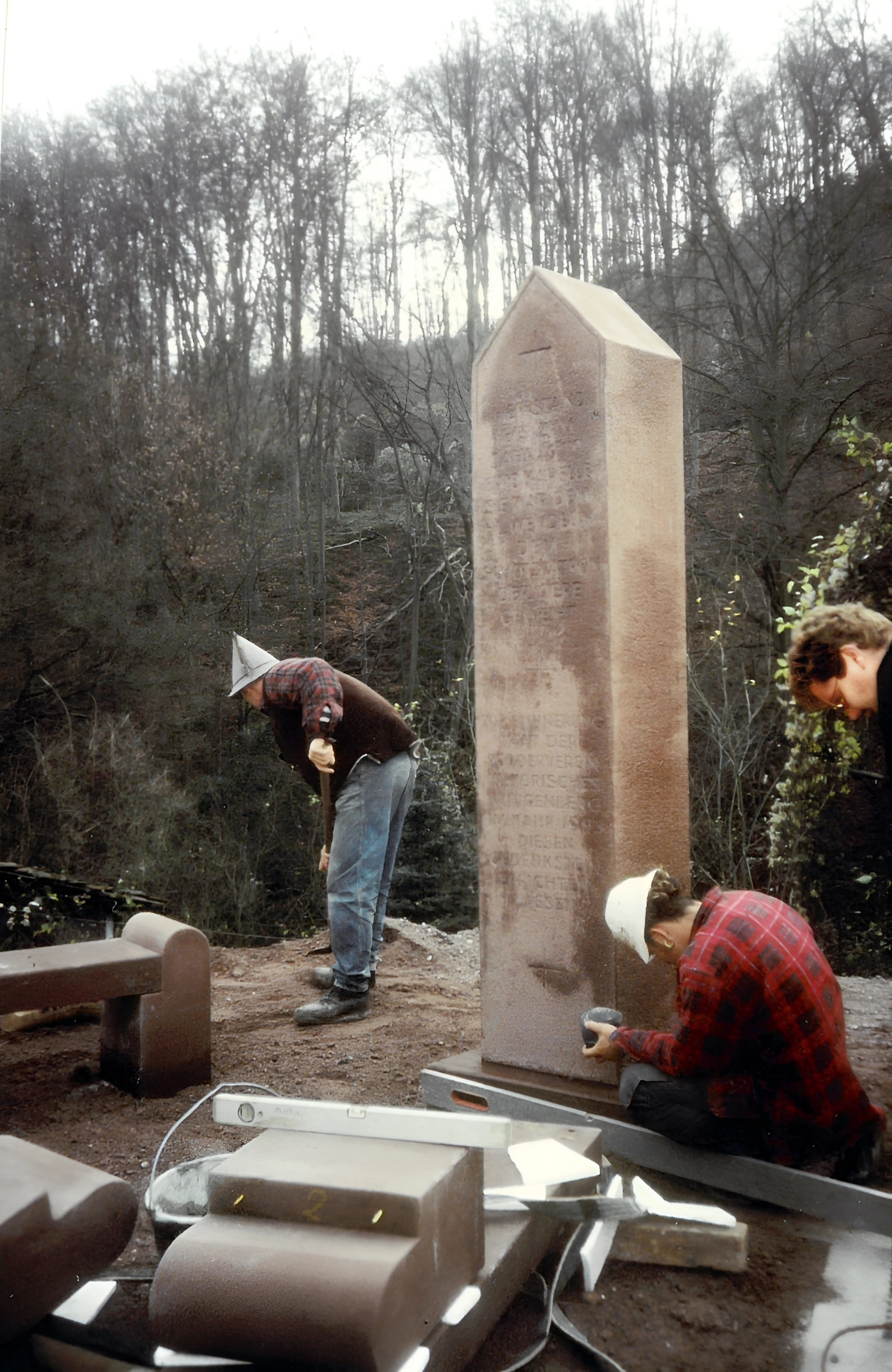 05 1994 130 Errichtung eines Gedenksteins an die Wendelinus Kapelle