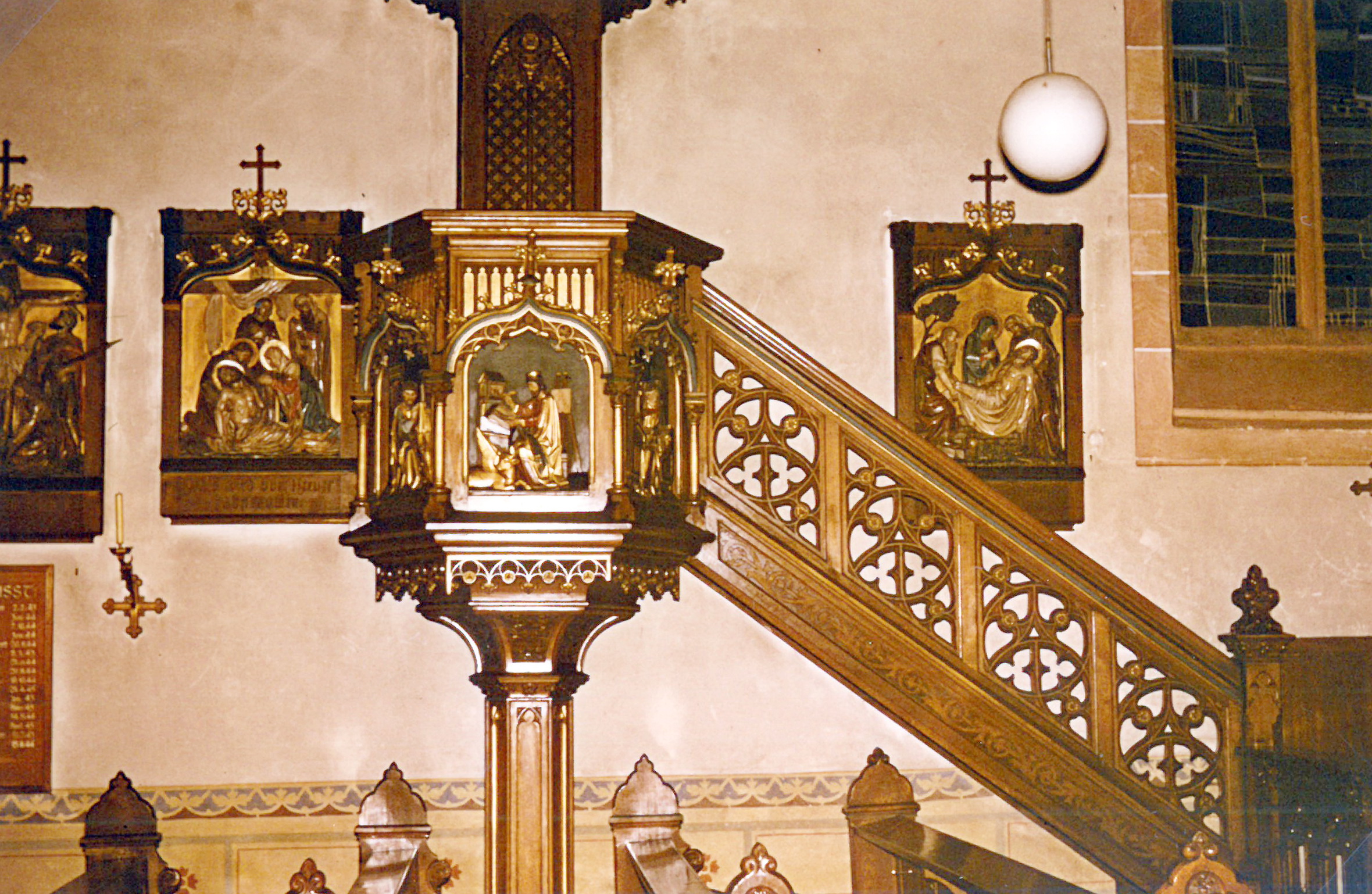 Die Predigtkanzel (Kanzelkorb)