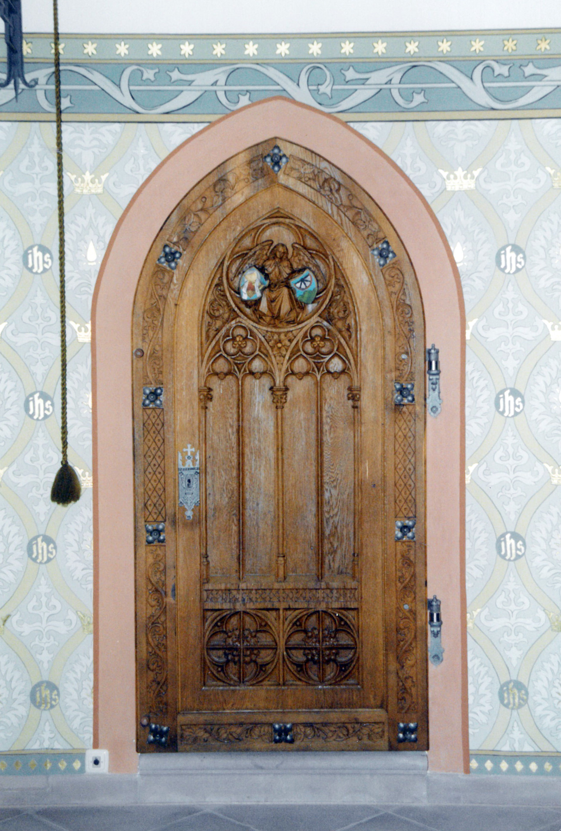 Außenansicht der Sakristeitüre