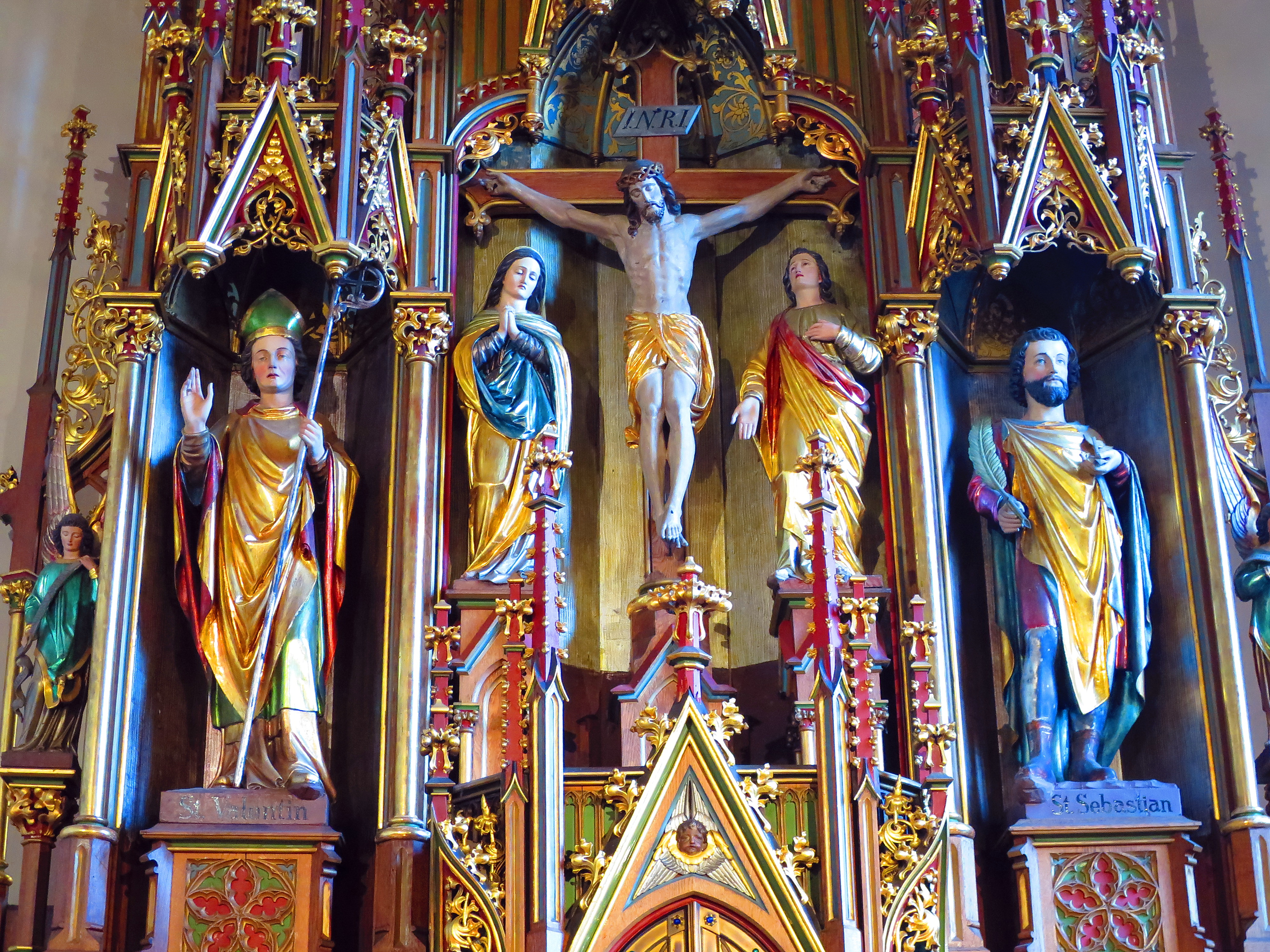 Der Hochaltar (Detailansicht)