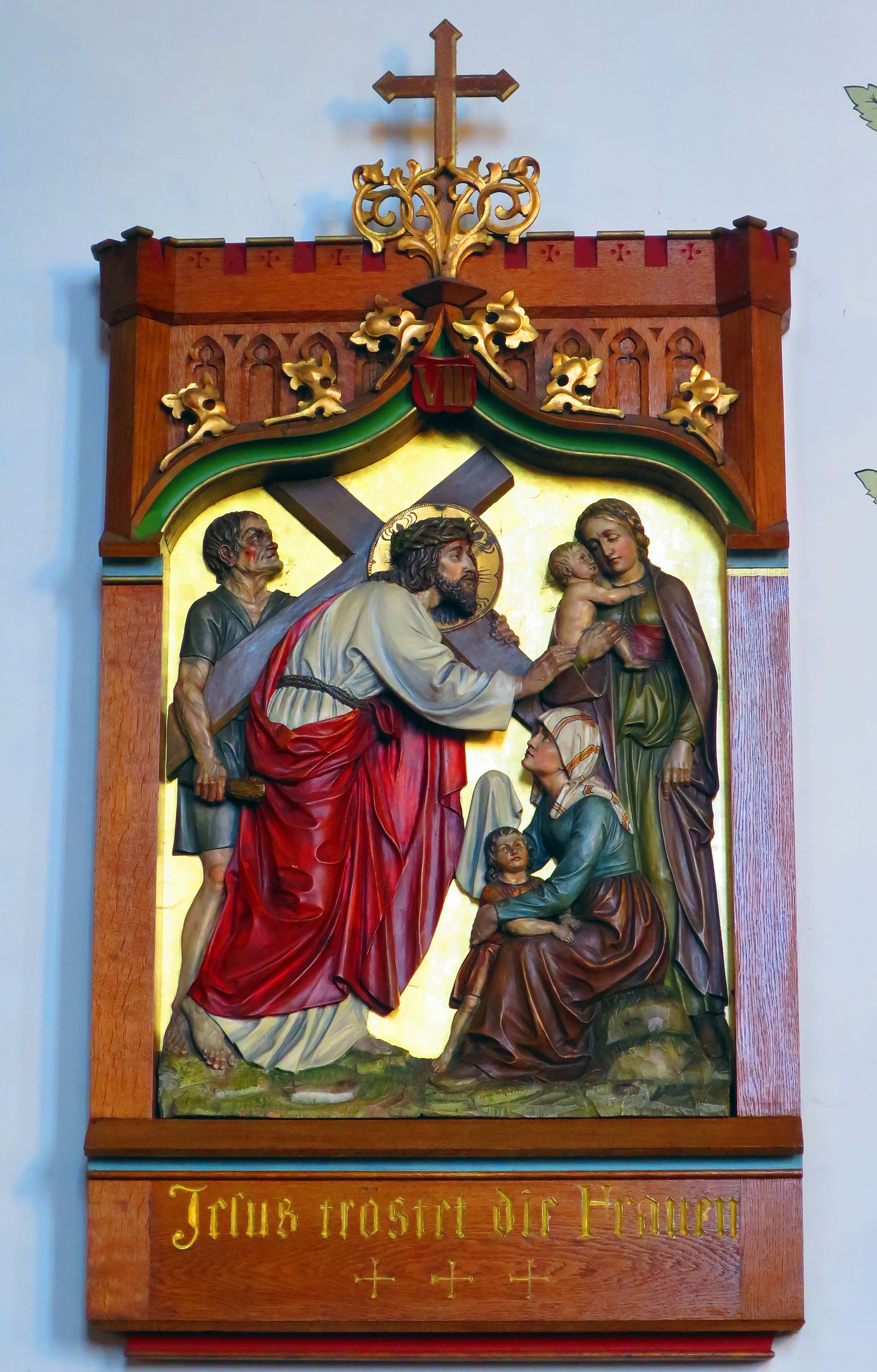 Der Kreuzweg Station 8