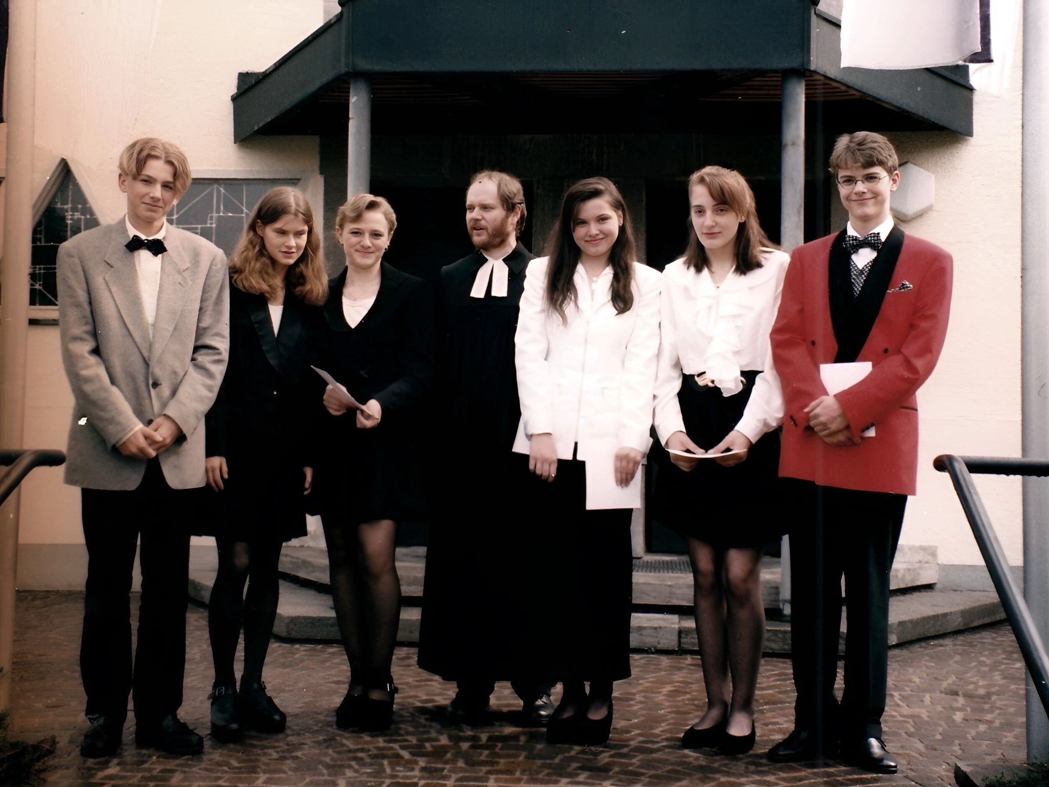 Gruppenfoto Konfirmation 1993