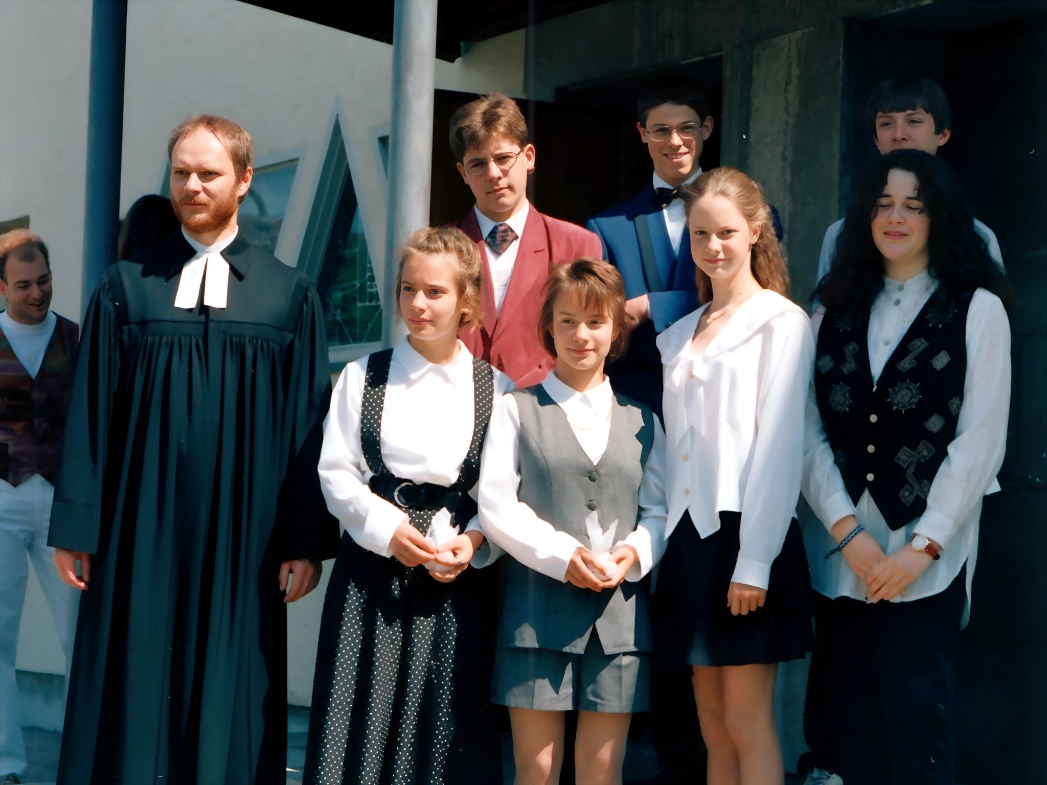 Gruppenfoto Konfirmation 1995