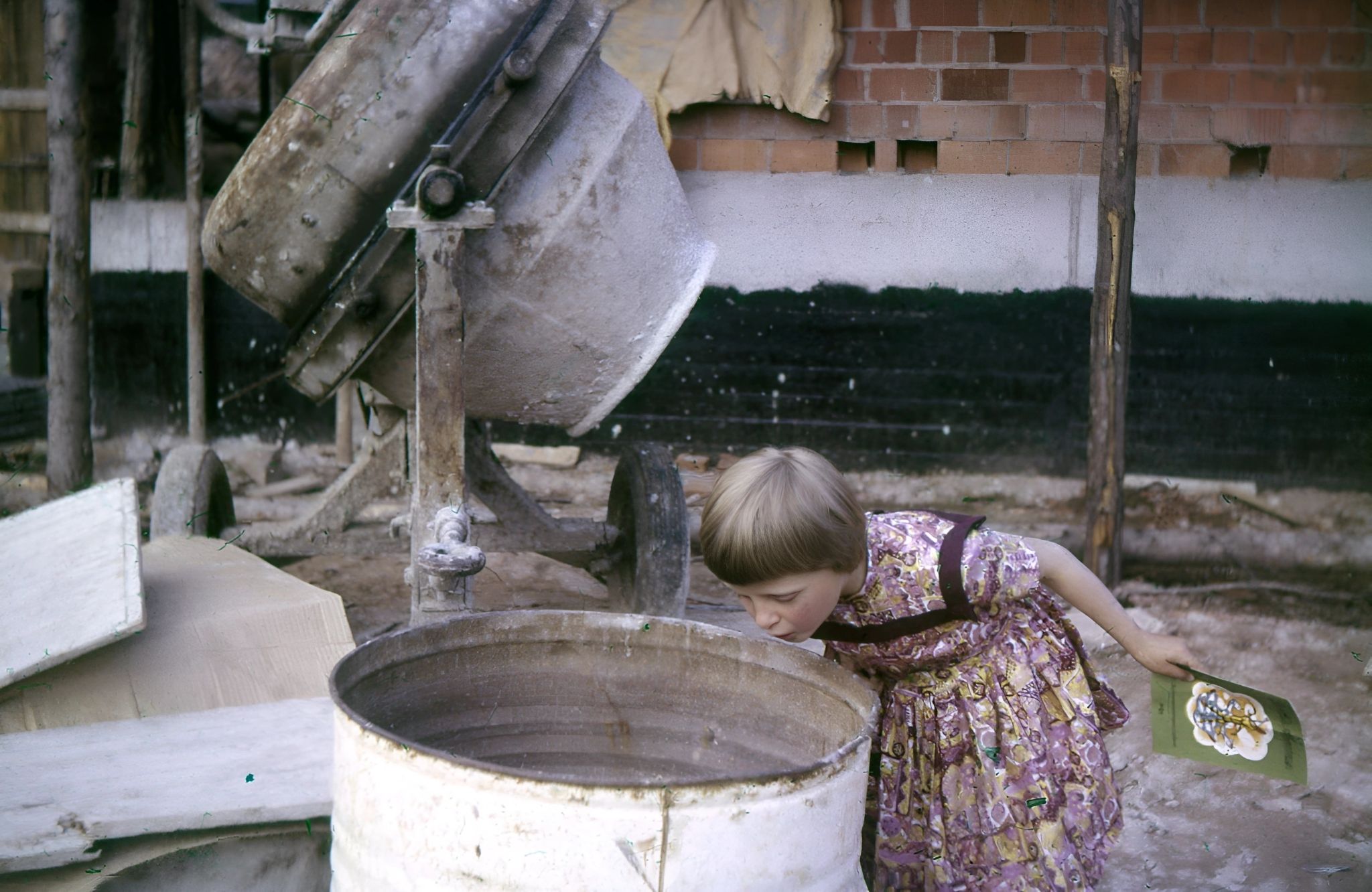 Bau des Hauptgebäudes