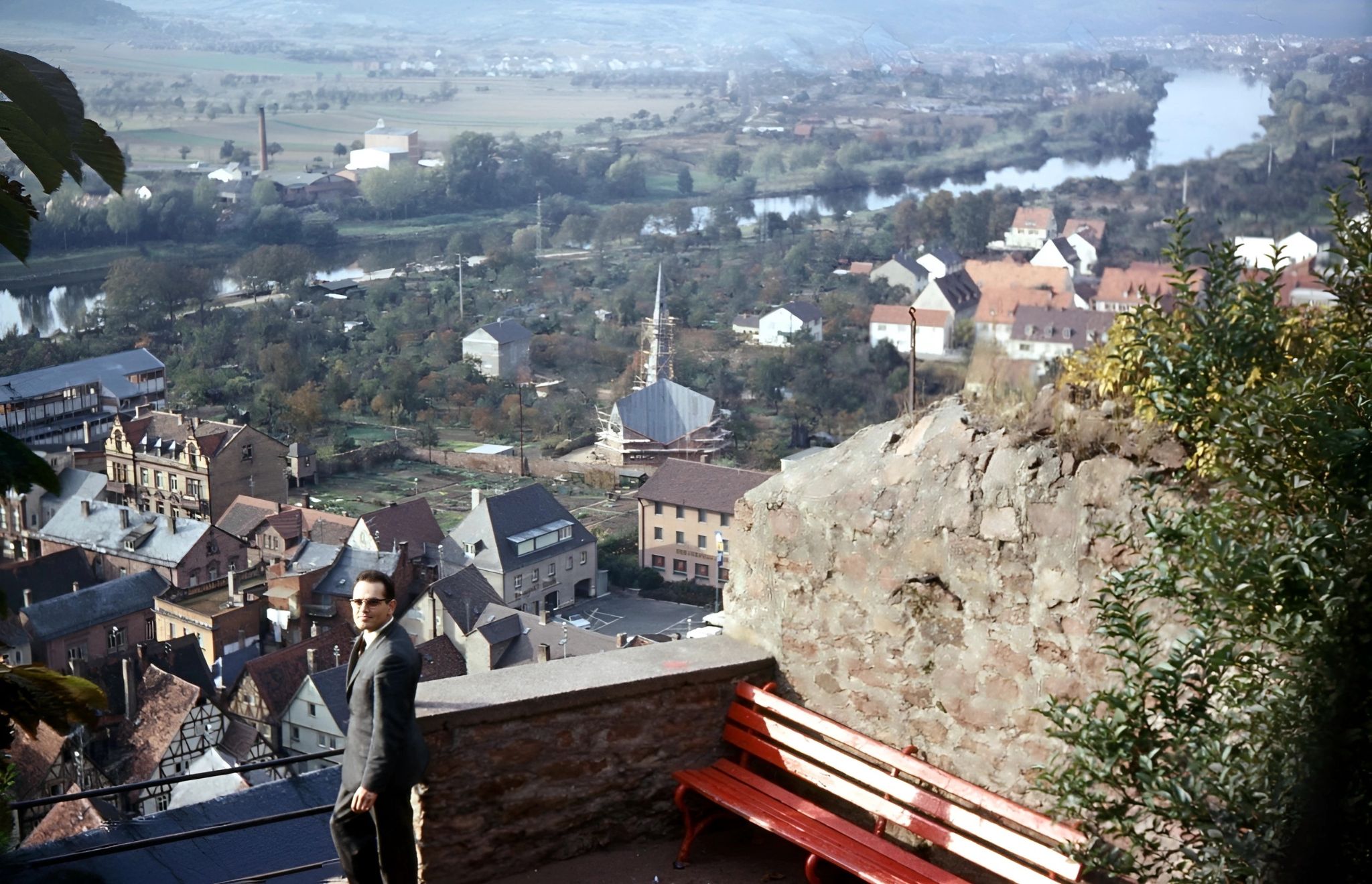 Anblick von der Burg
