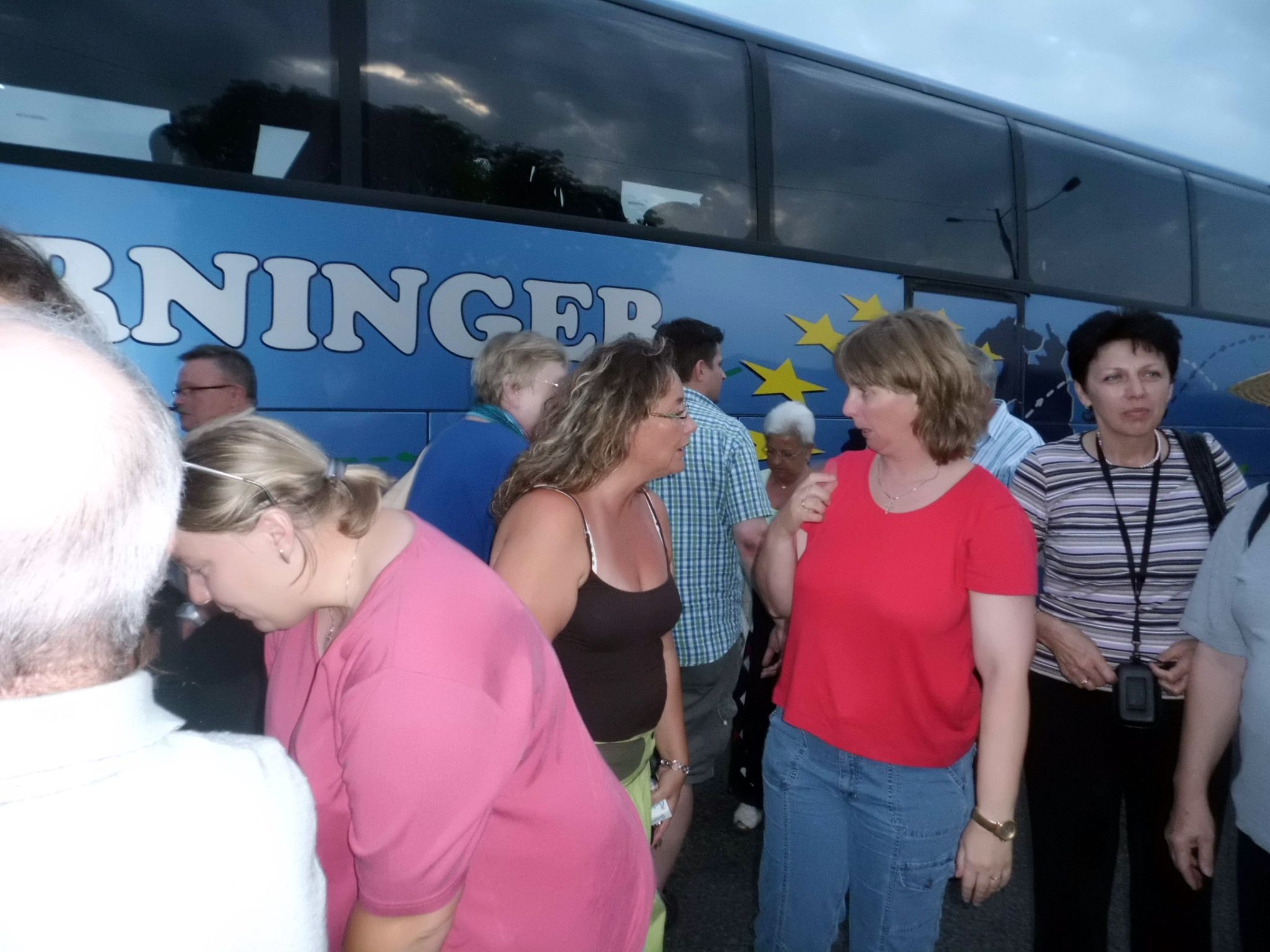 Ankunft in St. Laurent d'Arce 2011