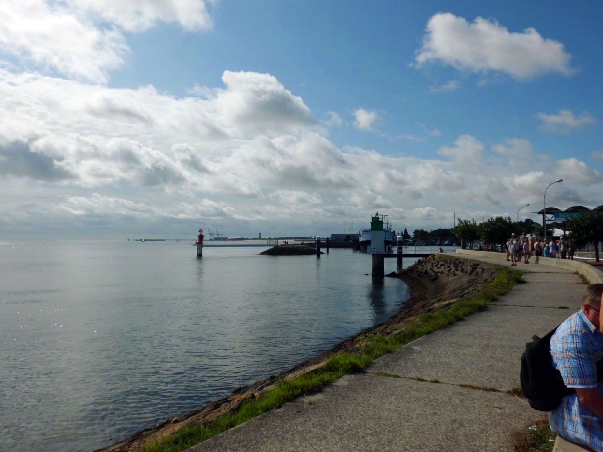 Während des Besuchs in St. Laurent d'Arce 2011