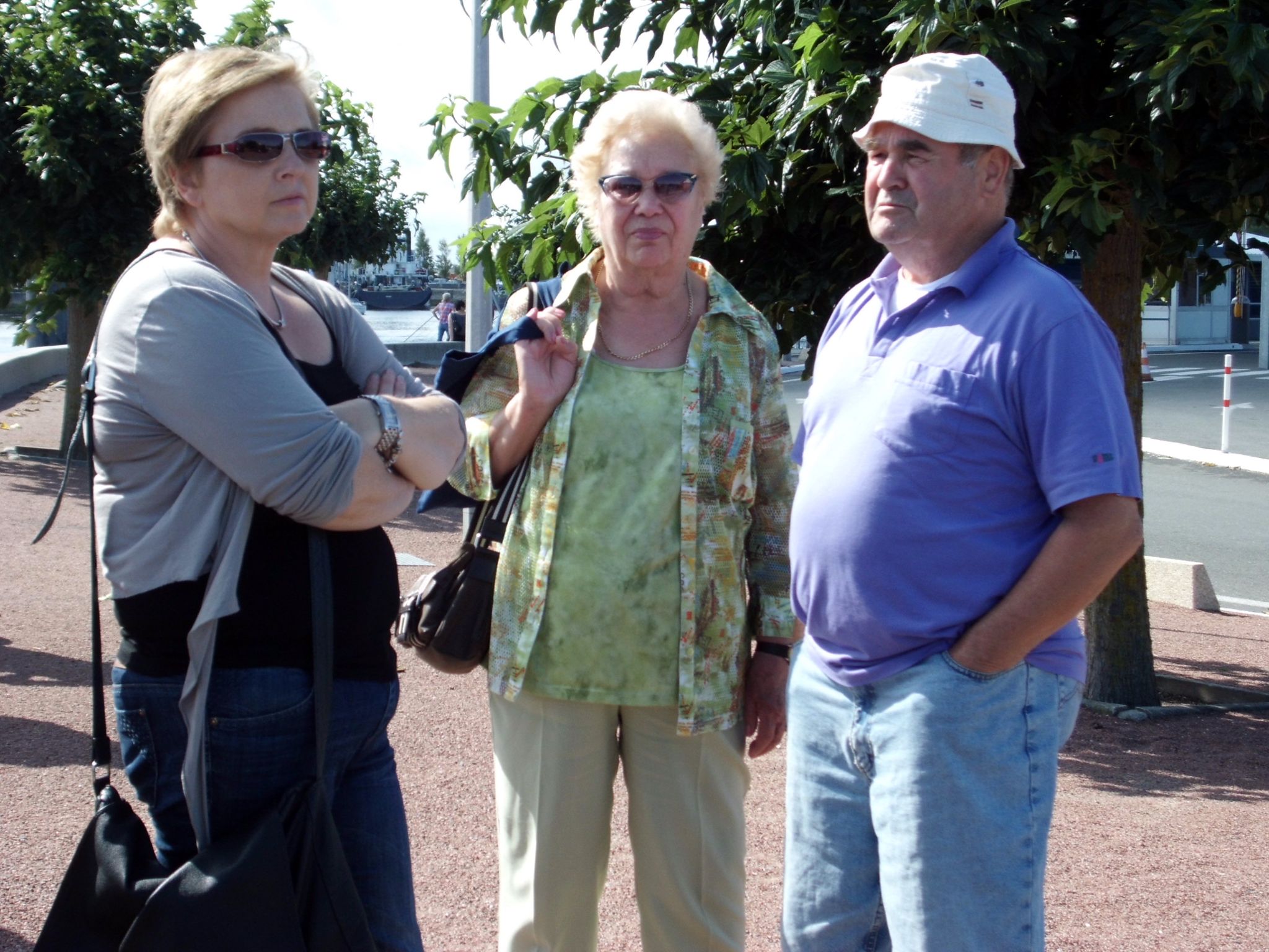 Während des Besuchs in St. Laurent d'Arce 2011
