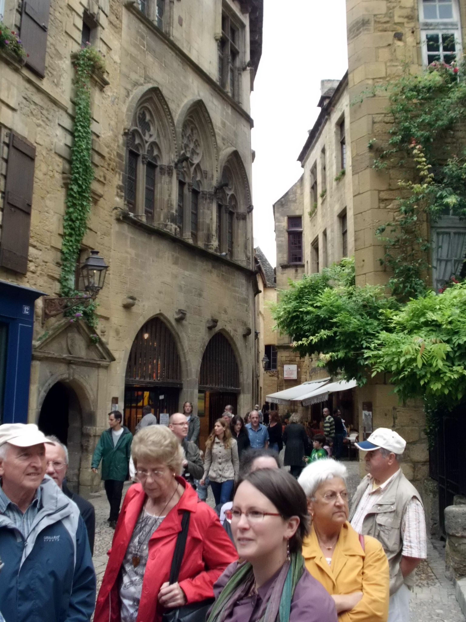 Während des Besuchs in St. Laurent d'Arce 2011