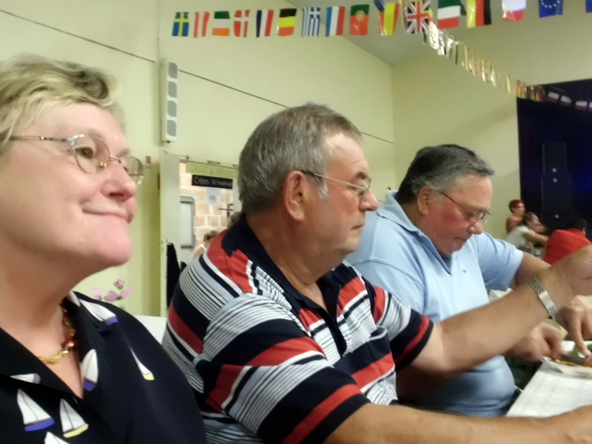 Während des Besuchs in St. Laurent d'Arce 2011