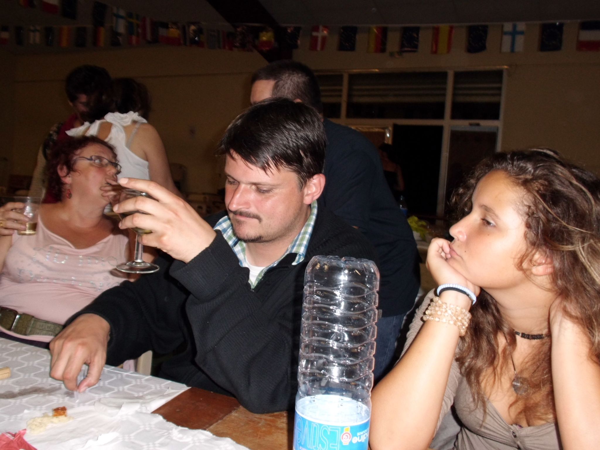 Während des Besuchs in St. Laurent d'Arce 2011