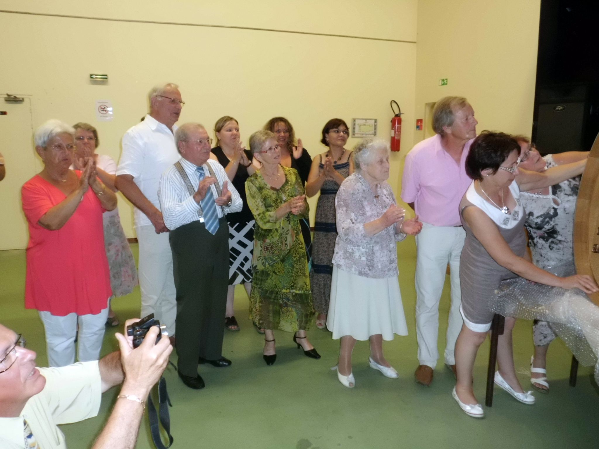 Abschiedsabend in St. Laurent d'Arce 2011