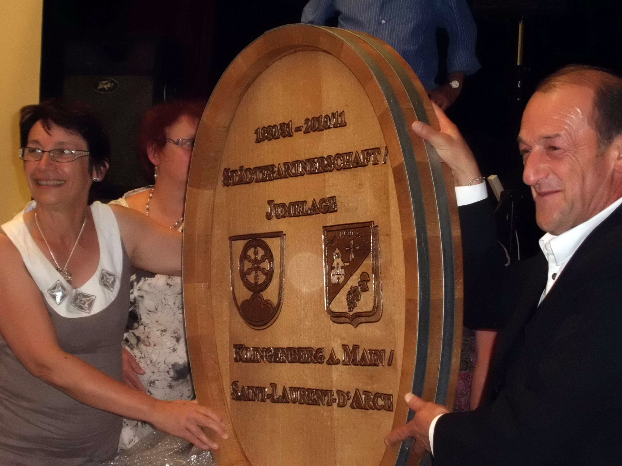 Abschiedsabend in St. Laurent d'Arce 2011