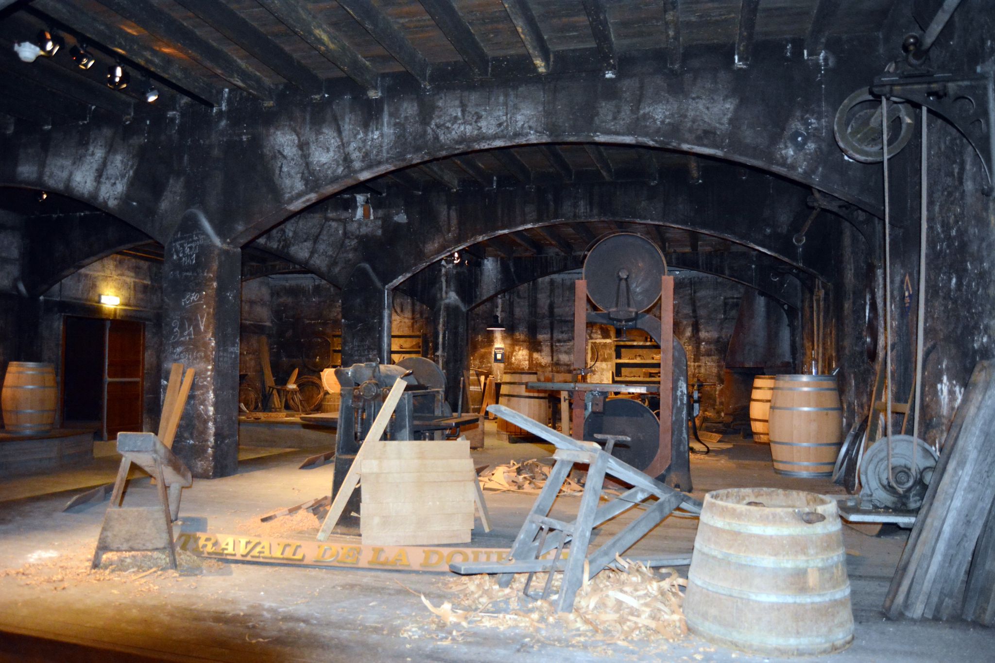 Während des Besuchs in St. Laurent d'Arce 2015