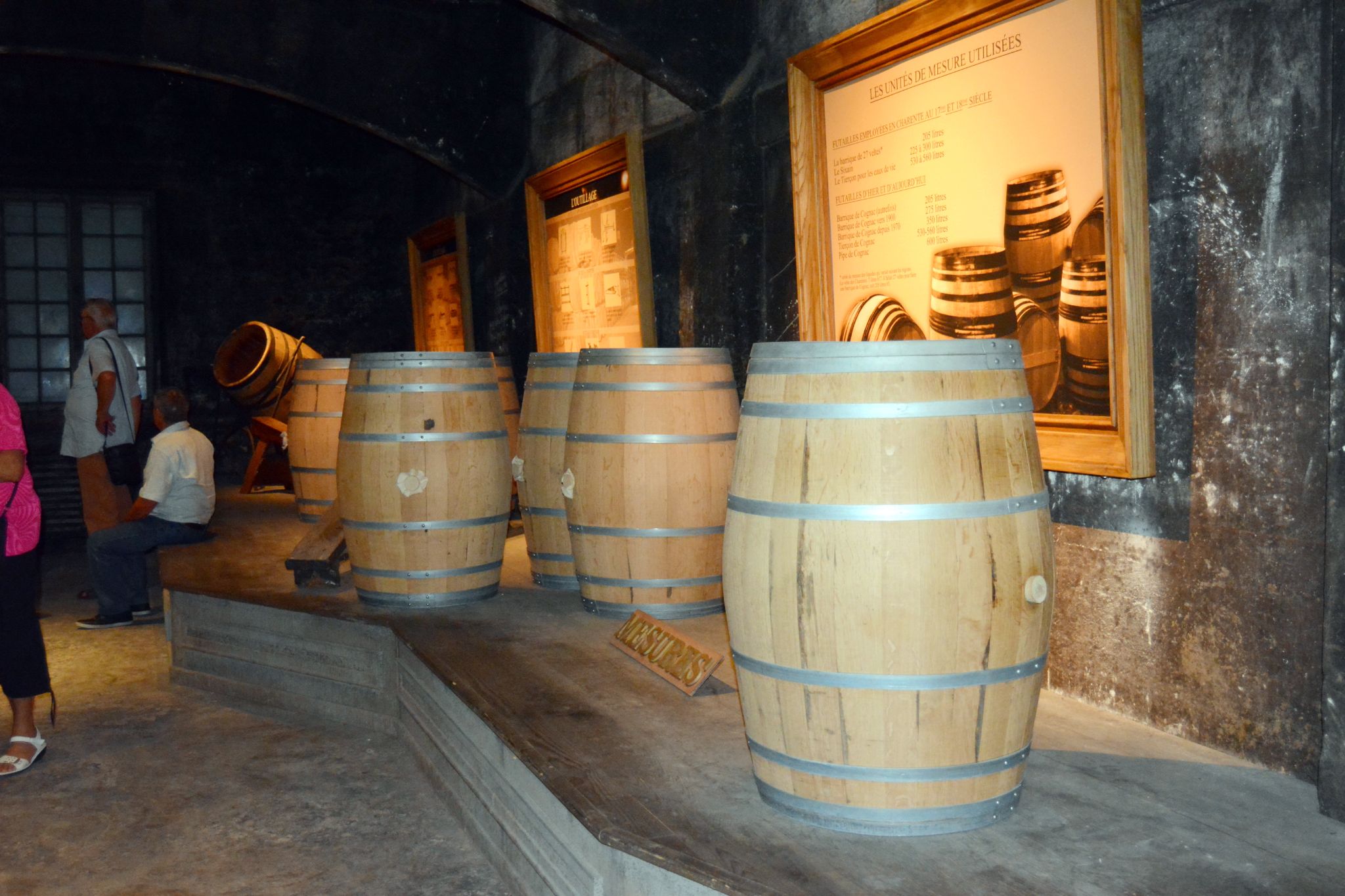 Während des Besuchs in St. Laurent d'Arce 2015