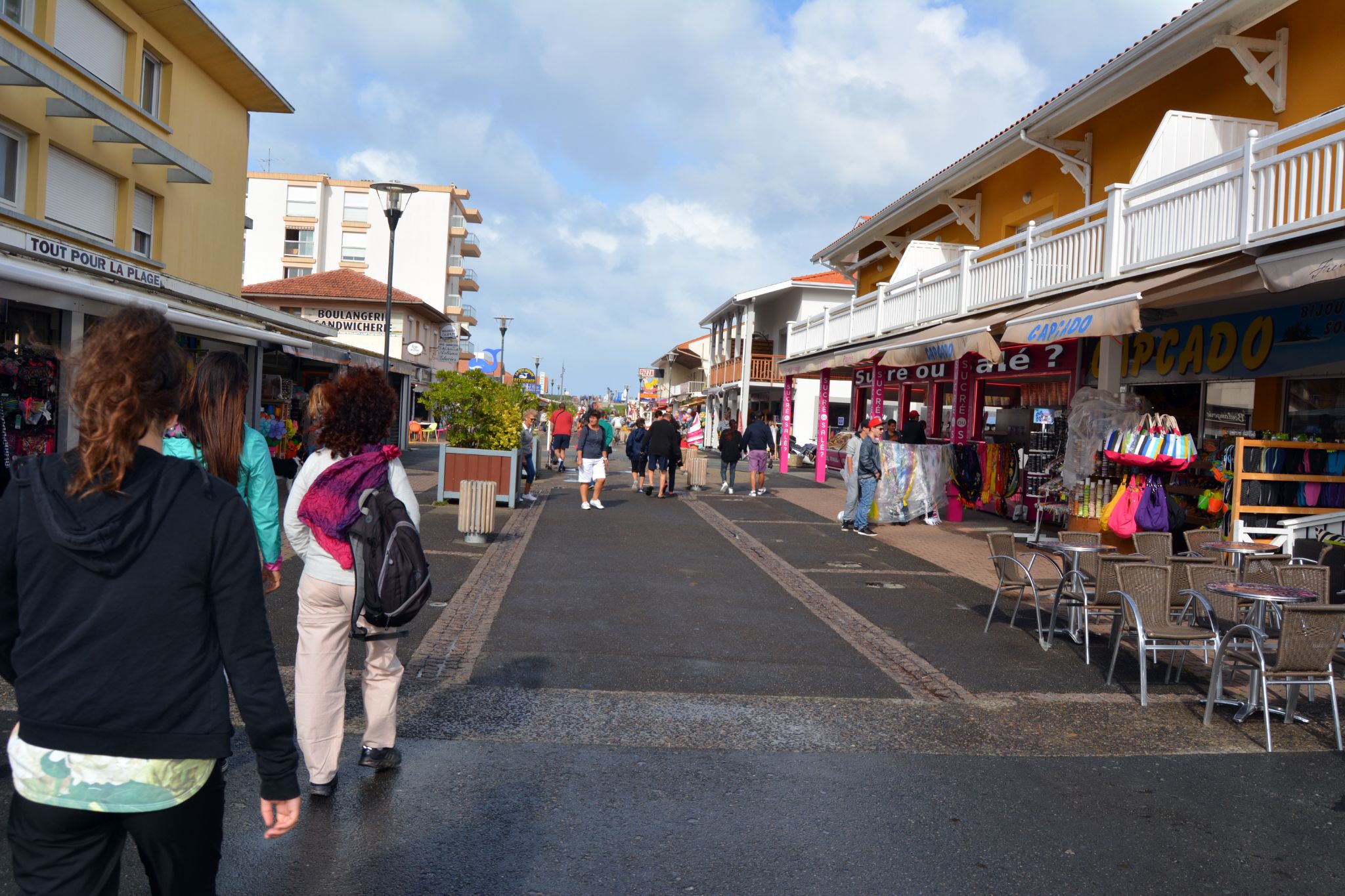 Während des Besuchs in St. Laurent d'Arce 2015
