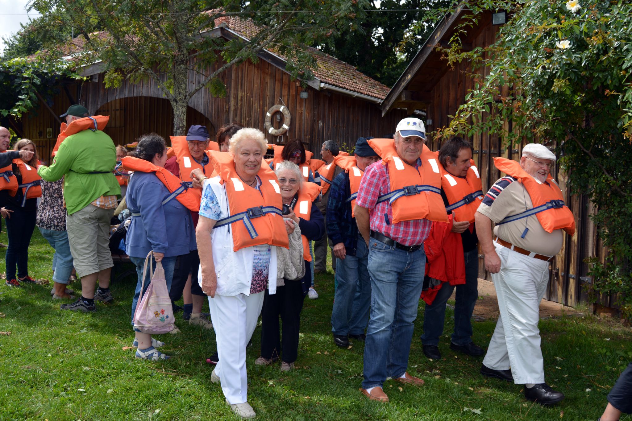 Vorbereitung zur Kanutour 2015