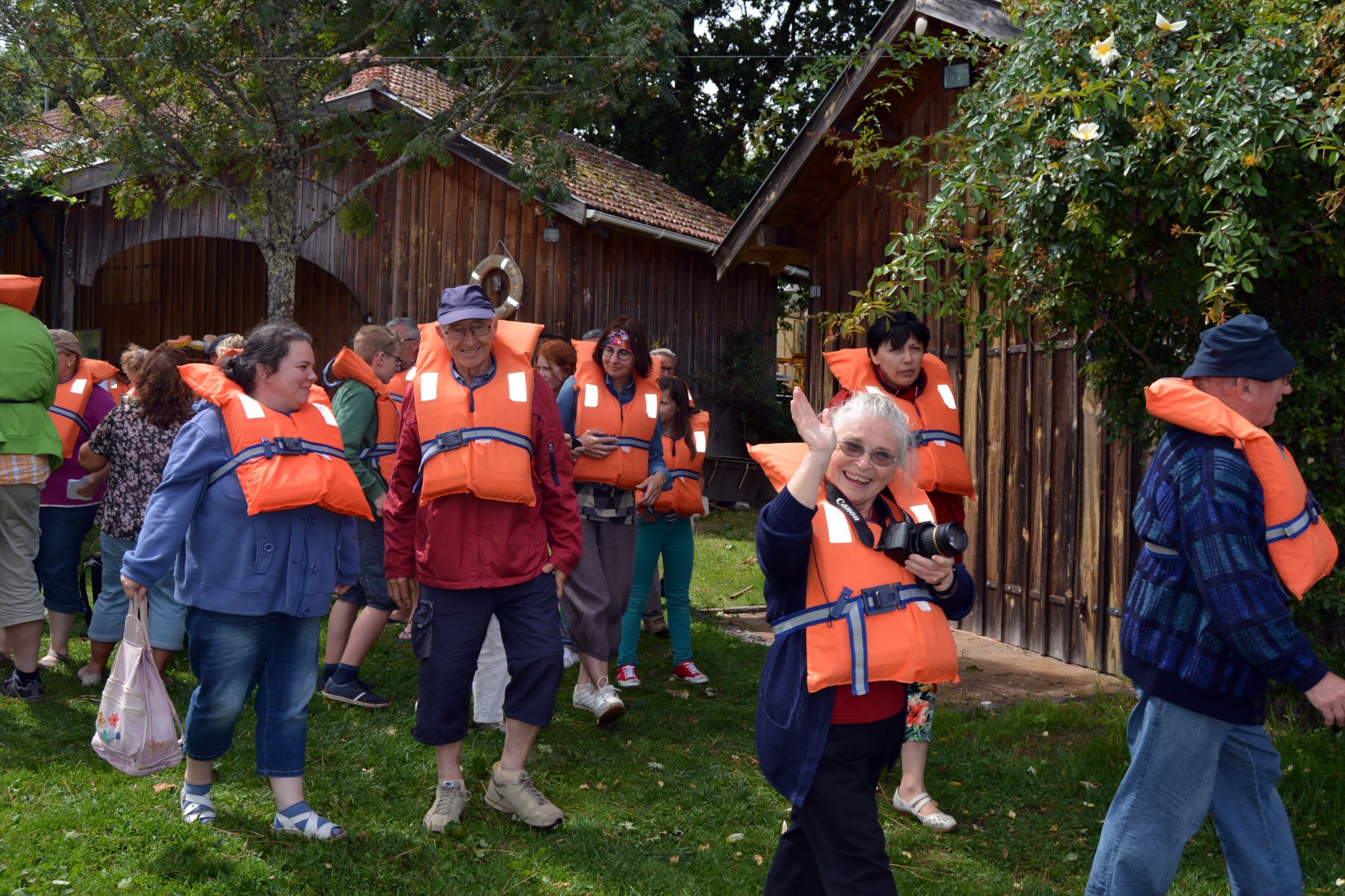Vorbereitung zur Kanutour 2015