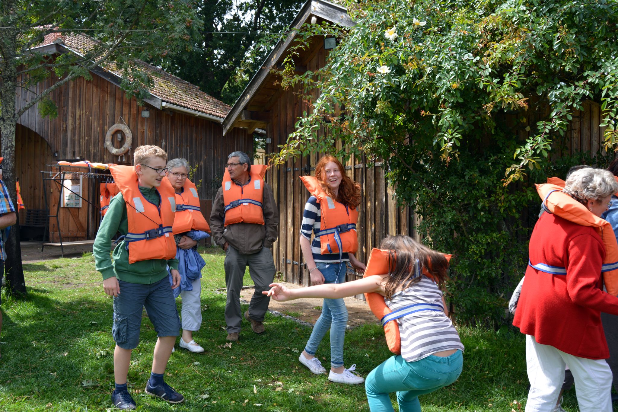 Vorbereitung zur Kanutour 2015