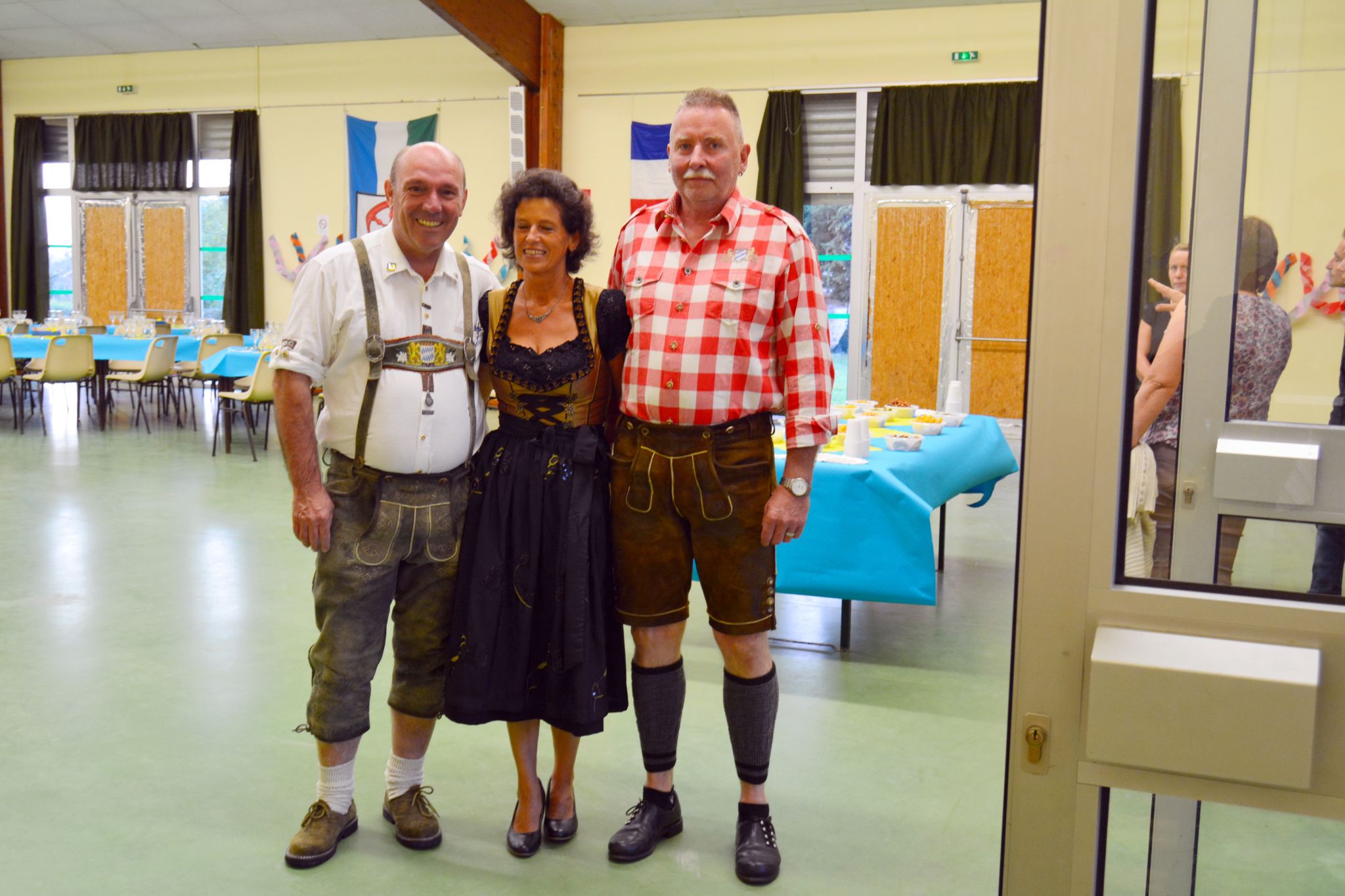 Gruppenfoto in St. Laurent d'Arce 2015