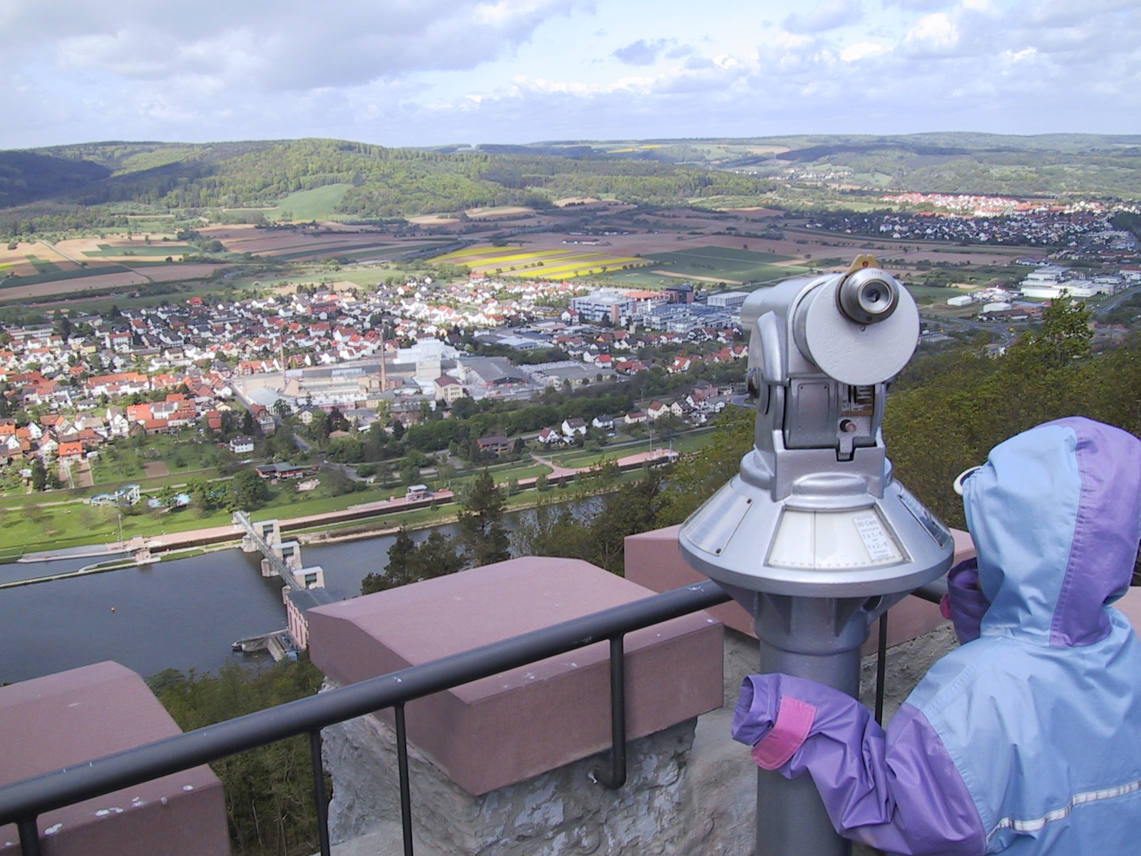 Blick vom Aussichtsturm