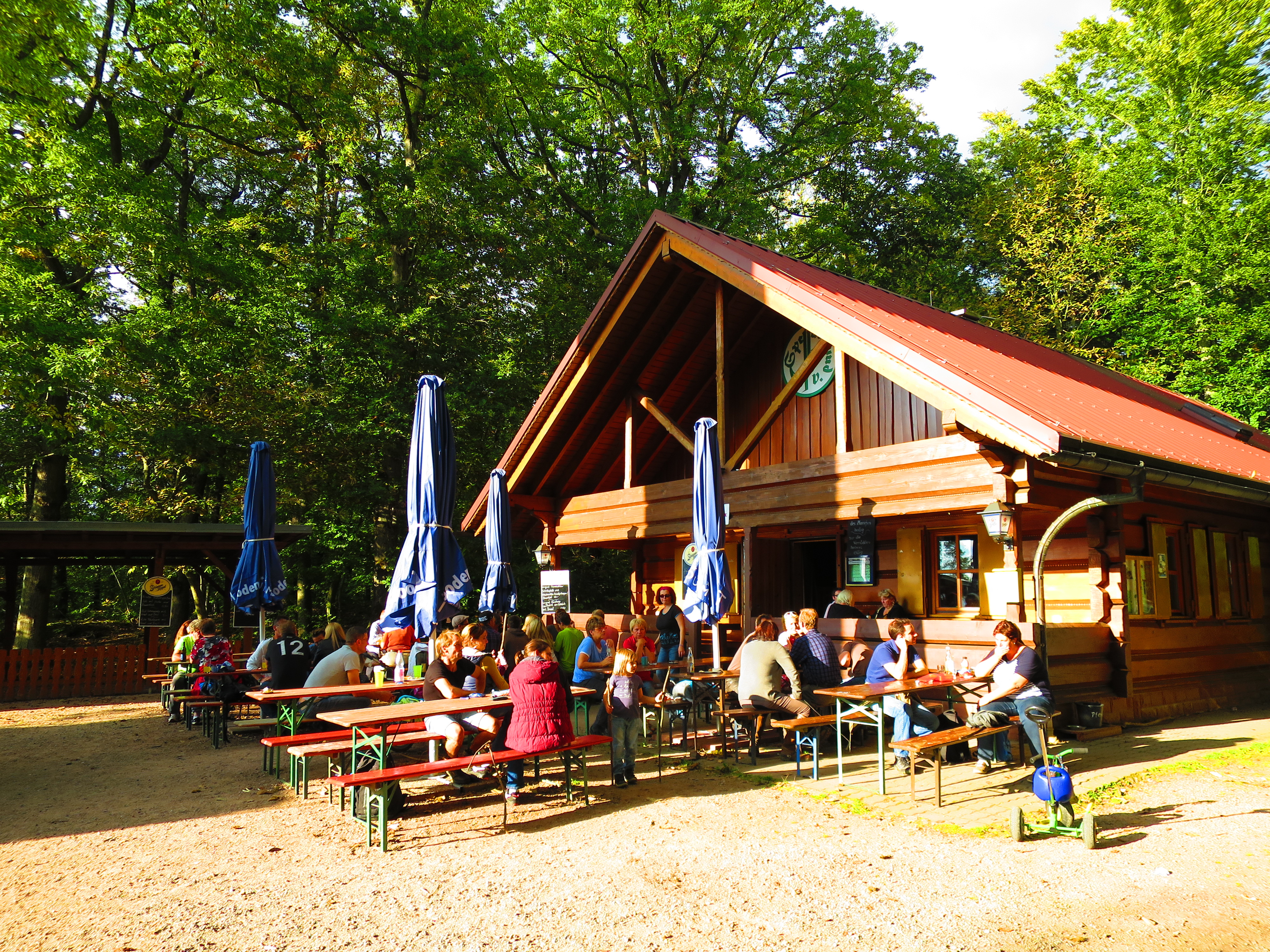 Das Wanderheim im Jahr 2014