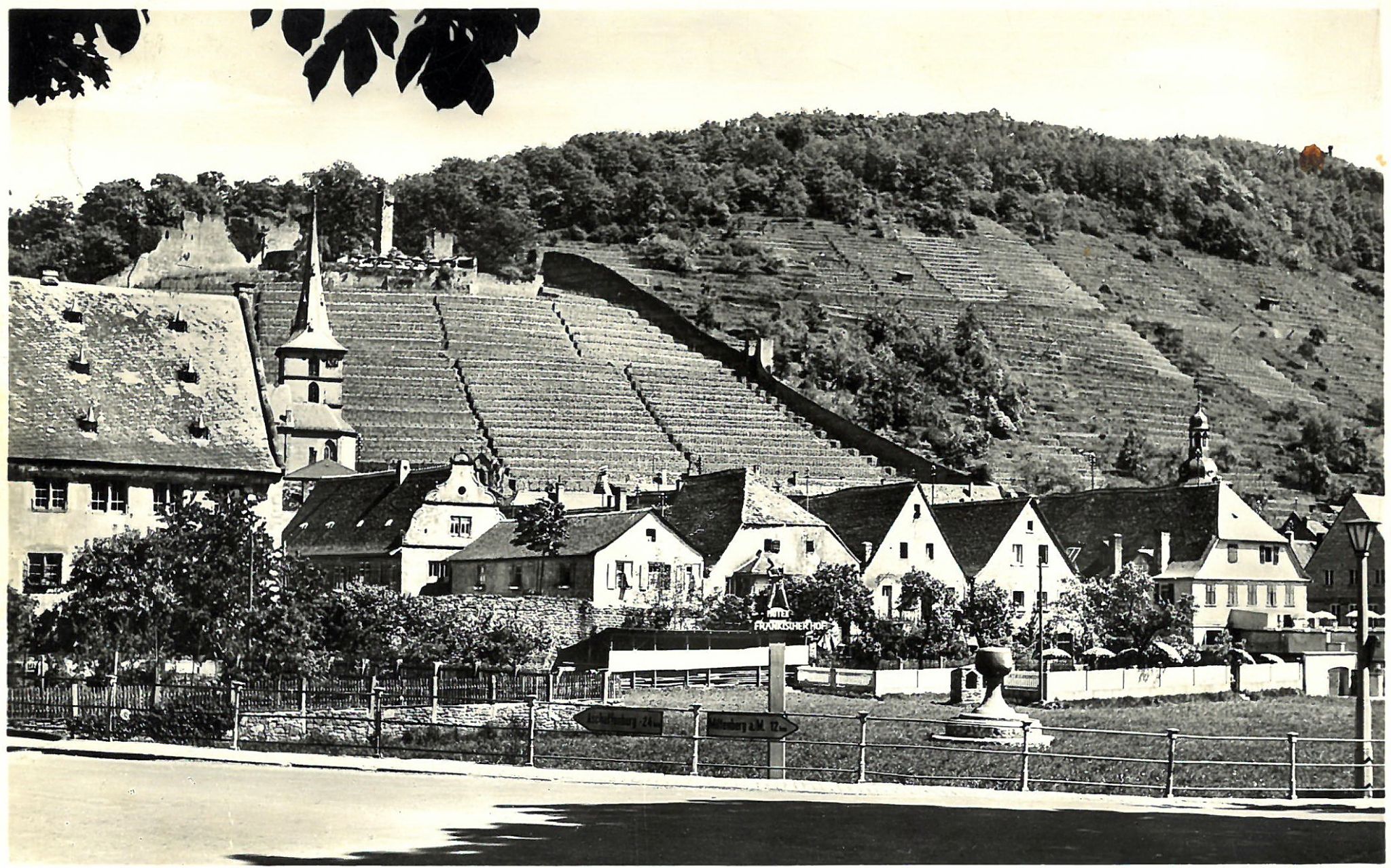 Der Winzerfestplatz ca. 1952