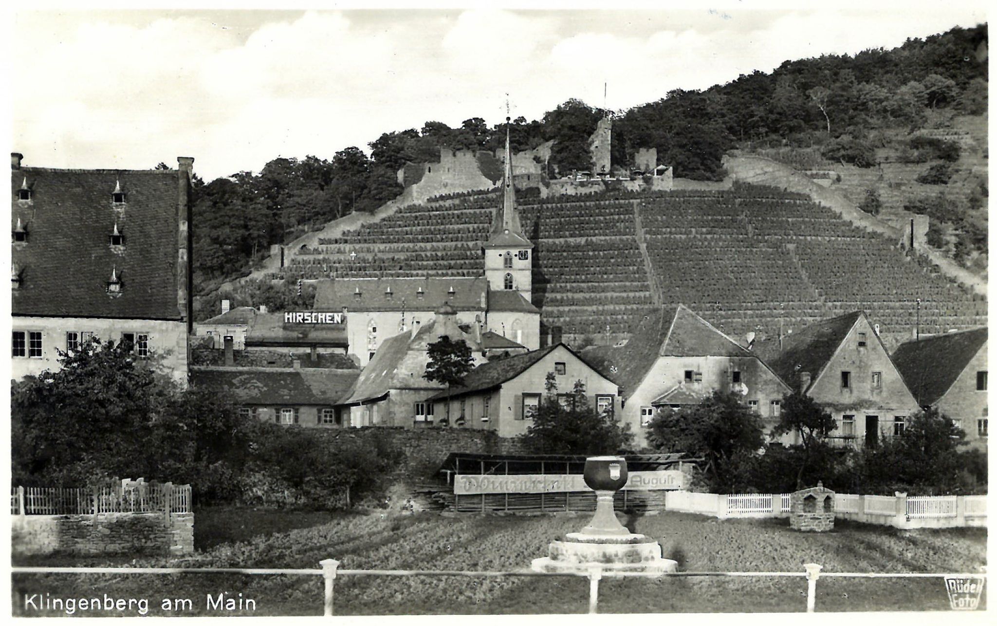 Der Winzerfestplatz 1952