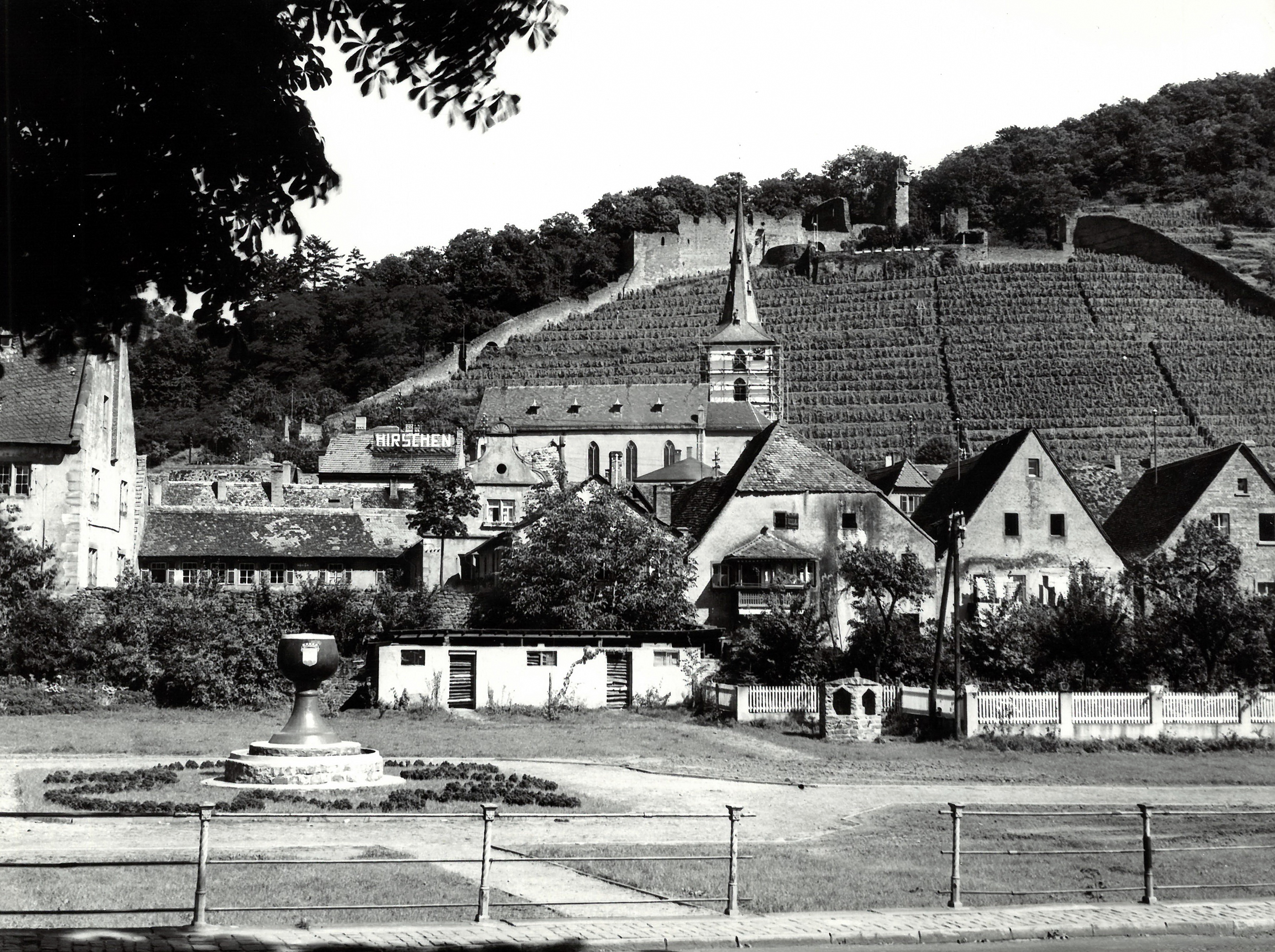 Der Winzerfestplatz 1951