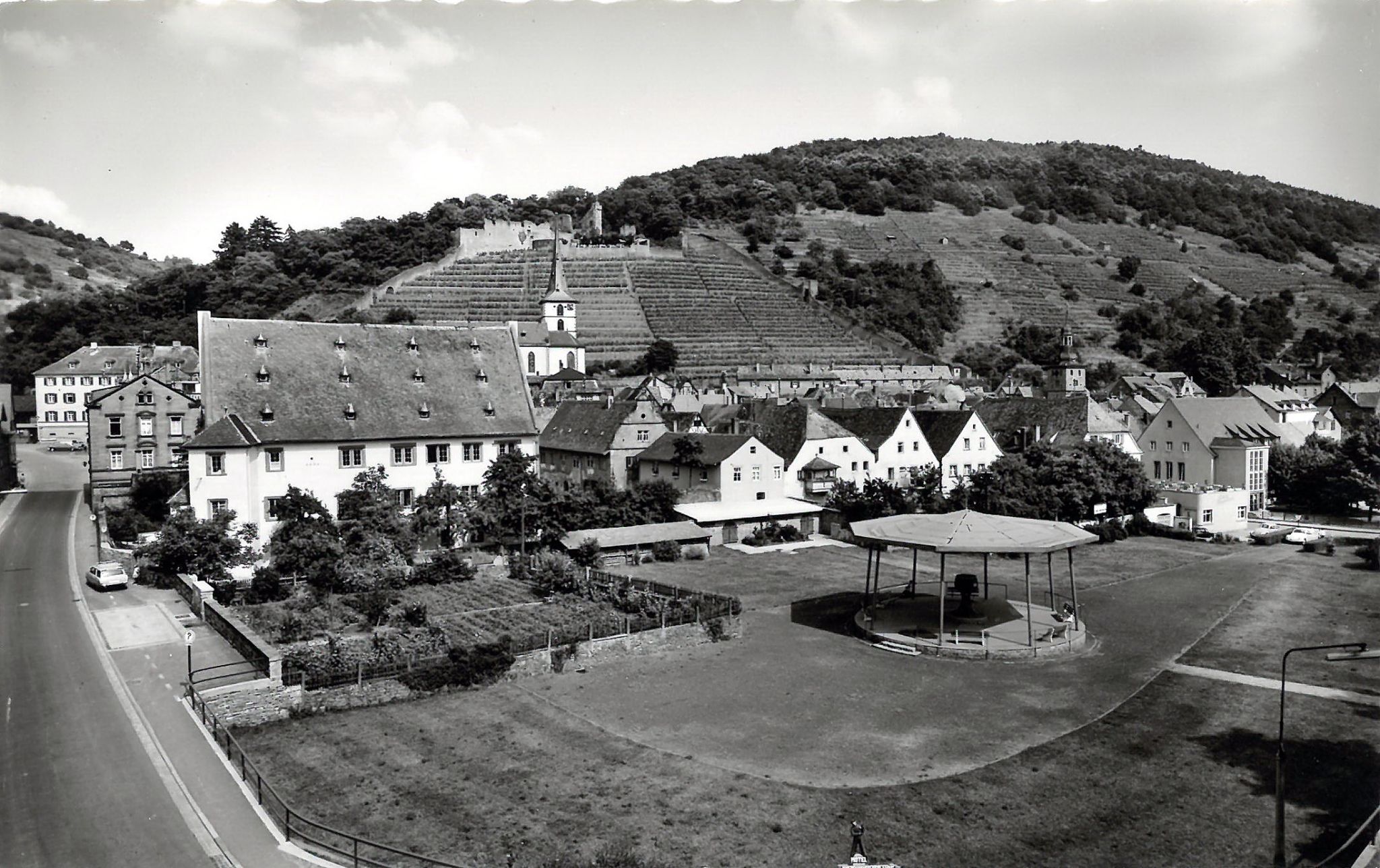 Der Winzerfestplatz in den 1960er Jahren
