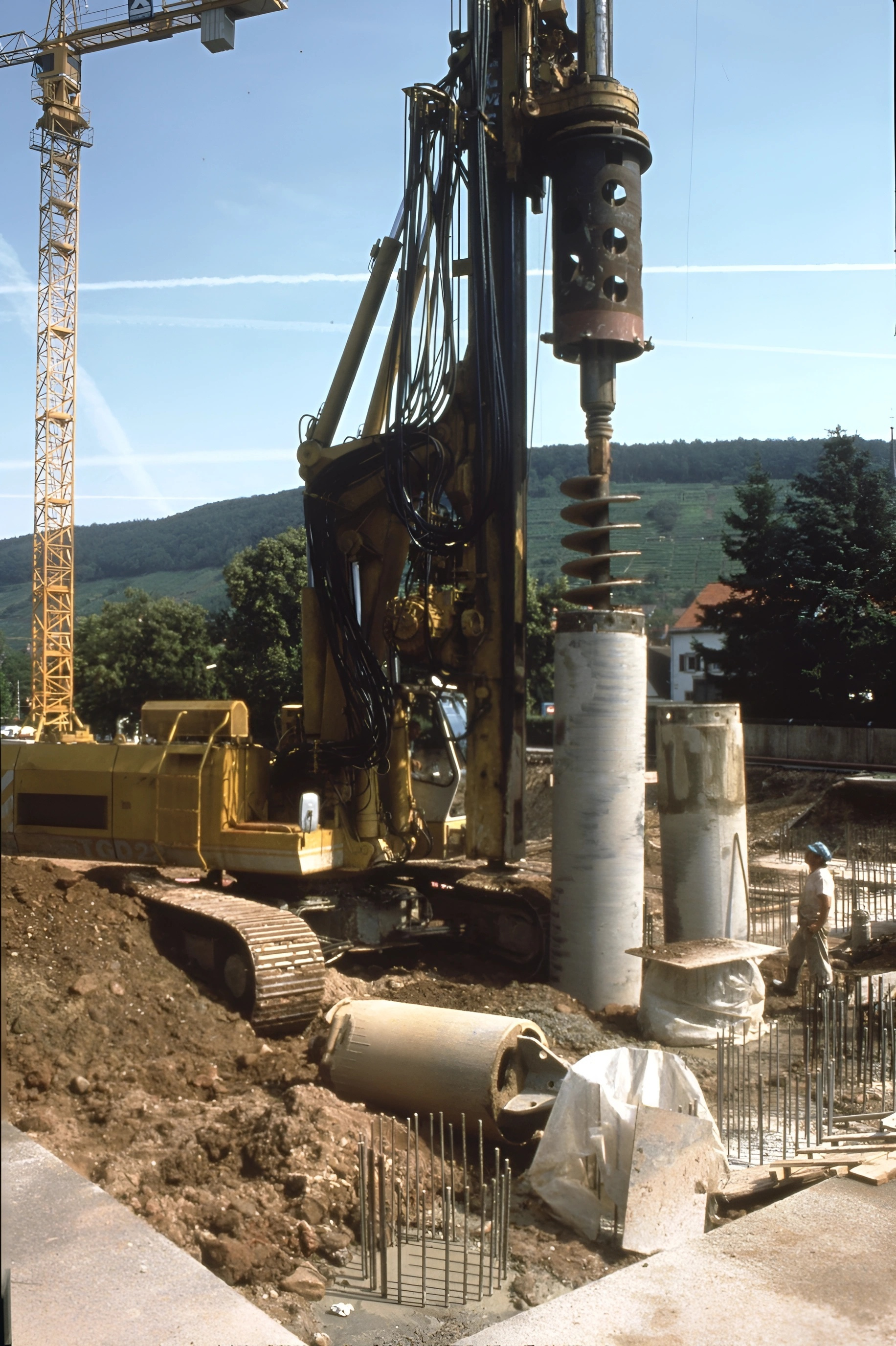 Bau der Maindammgarage 1993 bis 1994