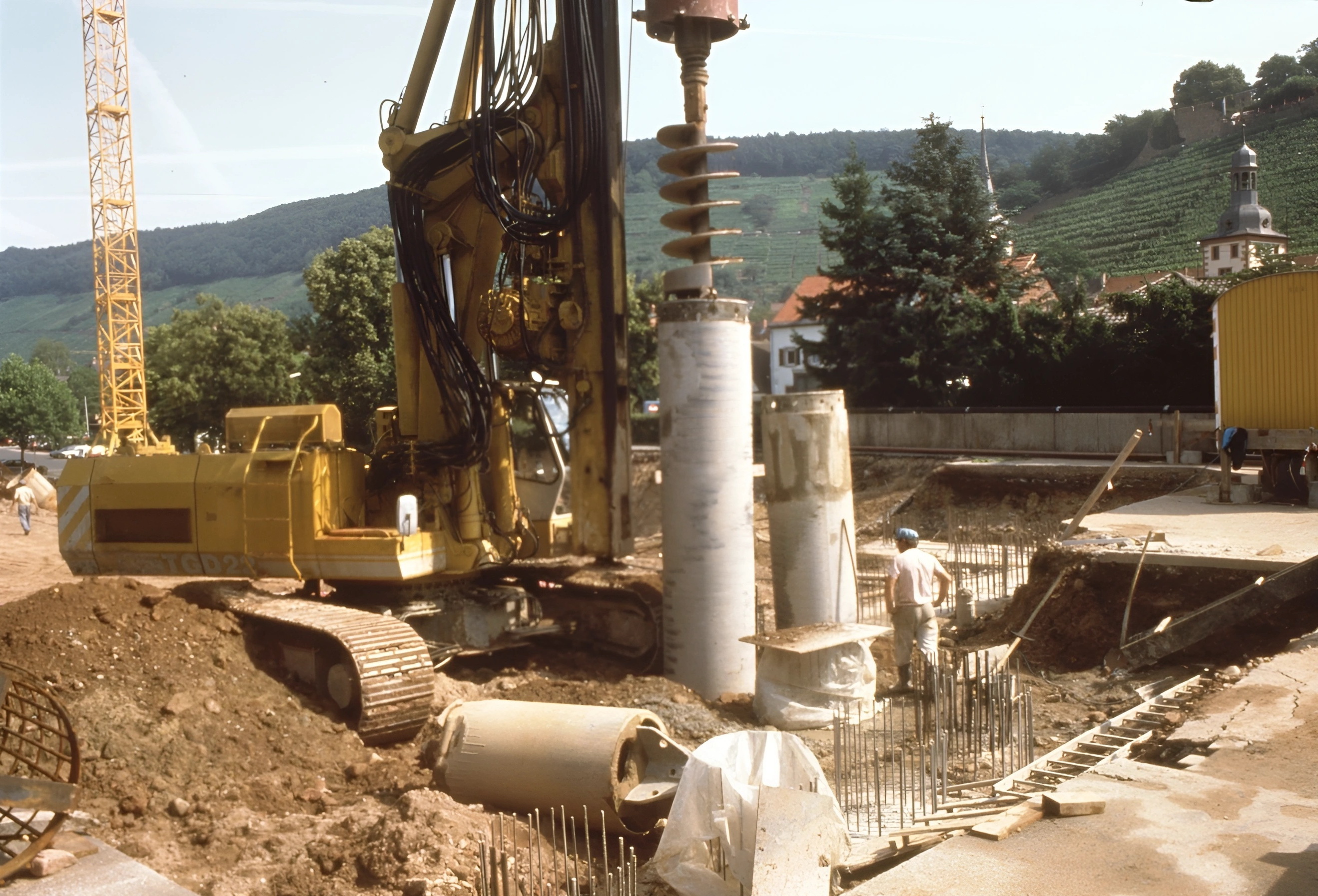 Bohrpfähle zur Verstärkung