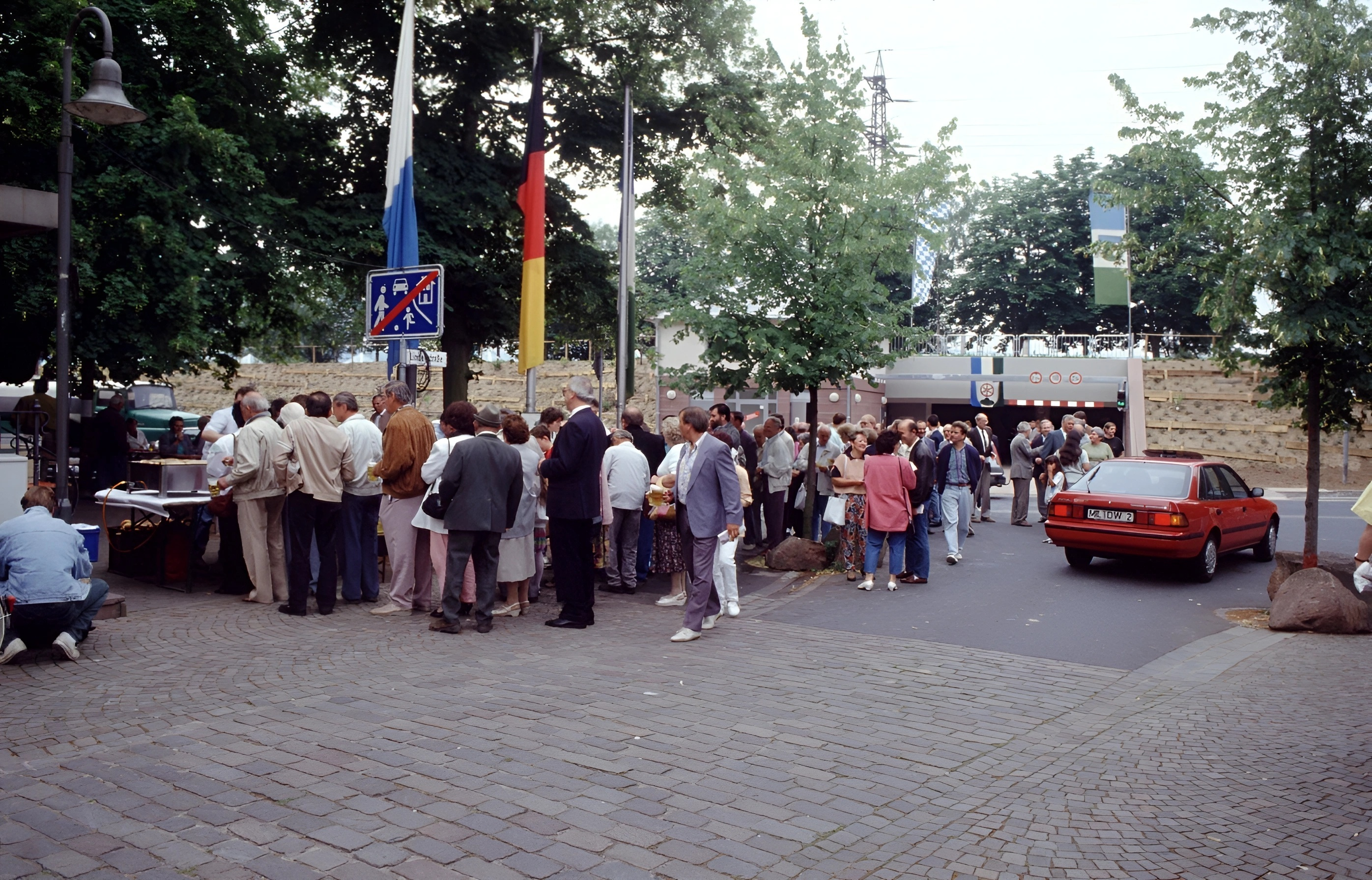 Die Einweihung der Maindammgarage