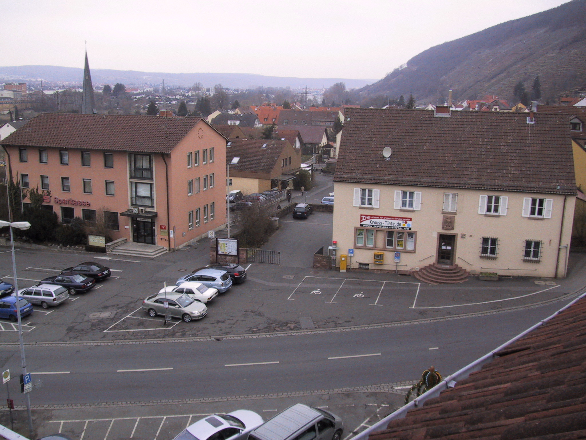 Der Marktplatz vor der Umgestaltung