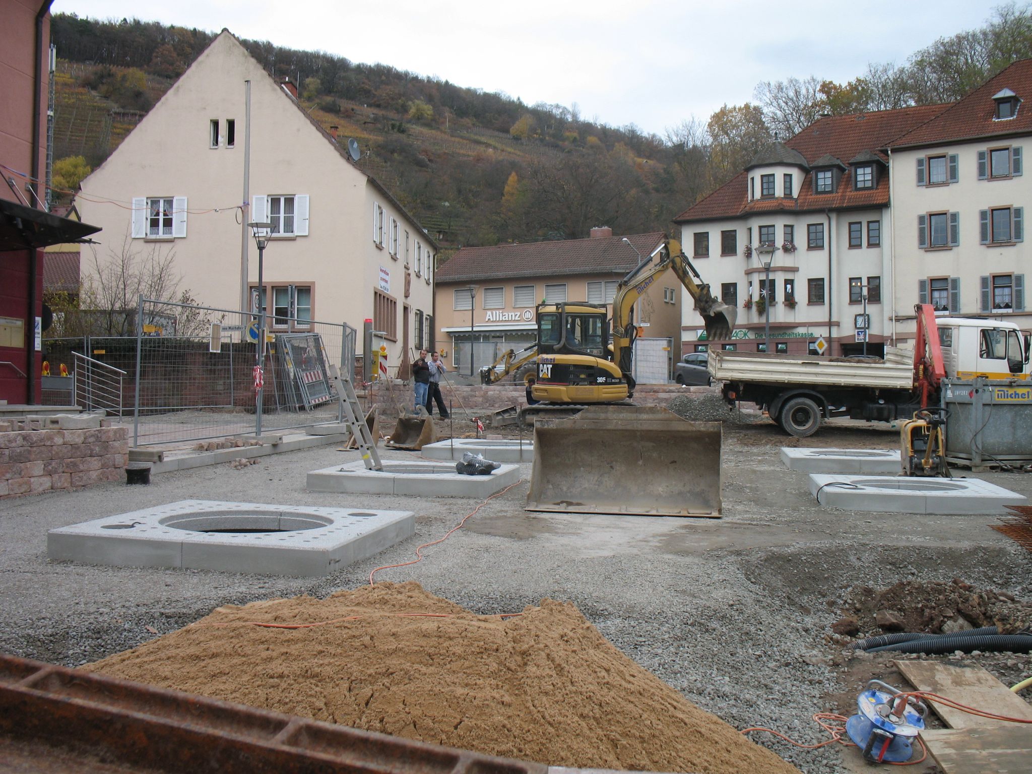 Baustelle Marktplatz