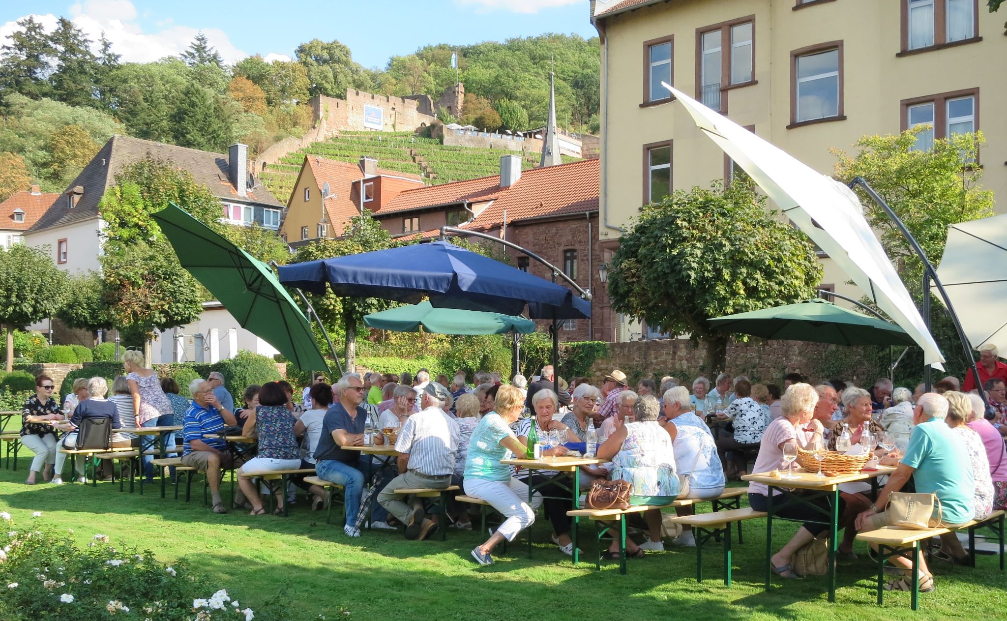 Seniorennachmittag im Rosengarten am 19.09.2018