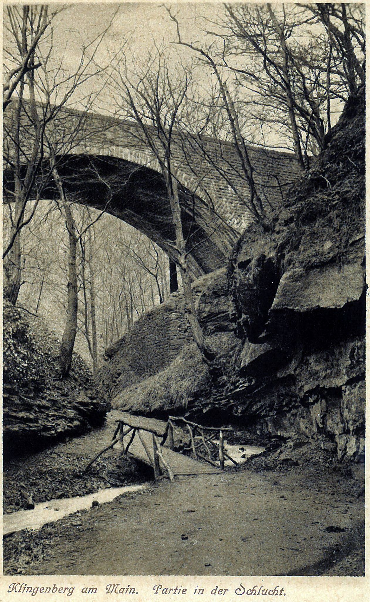 Die Klingenberger Seltenbachschlucht