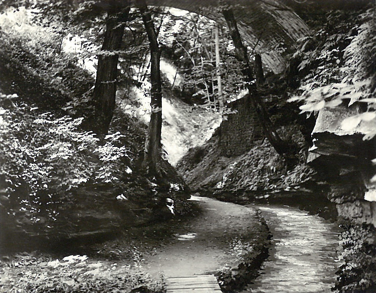 1950 100 AK Schlucht