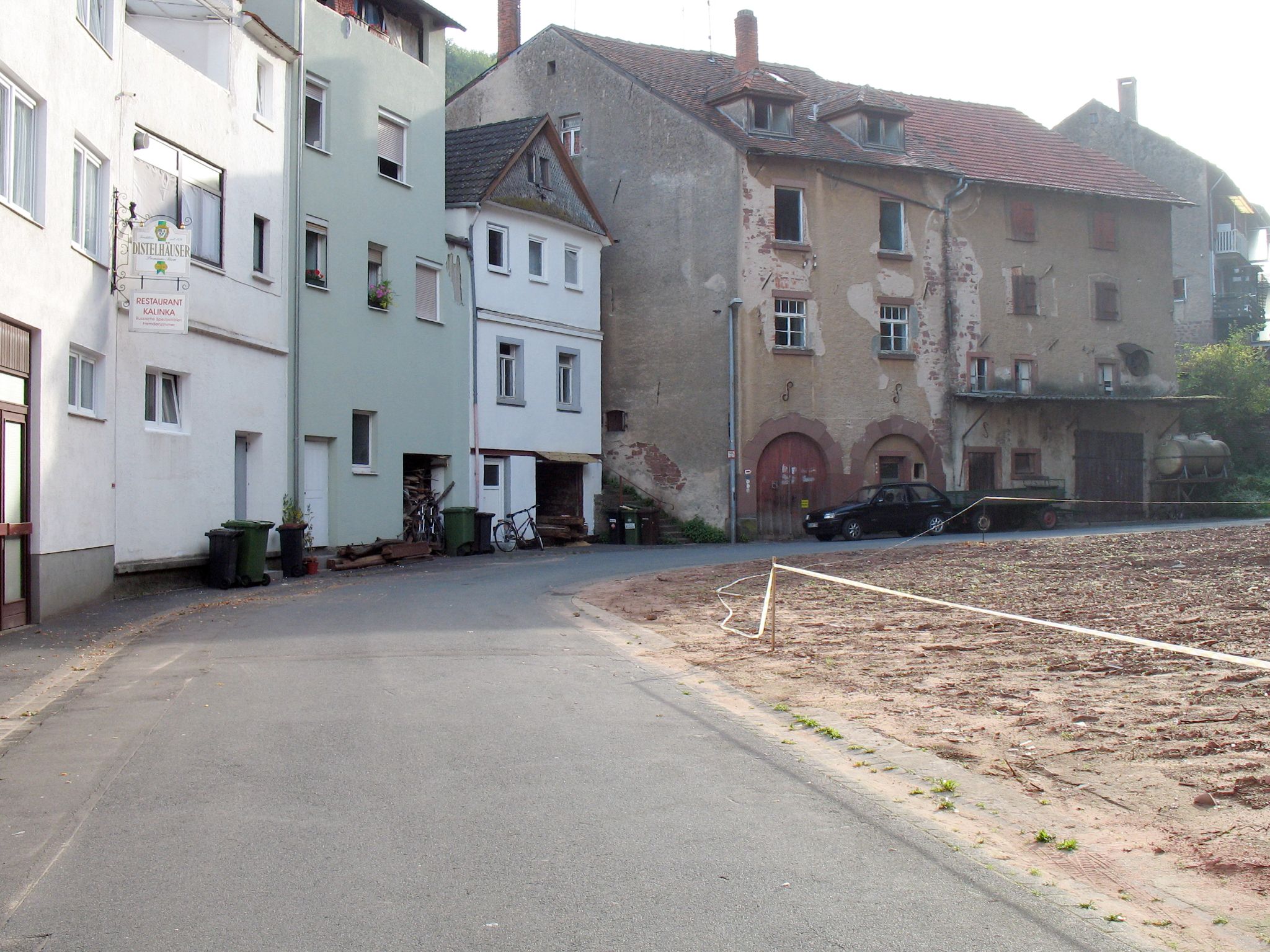 Auf dem Weg zum Schluchteingang