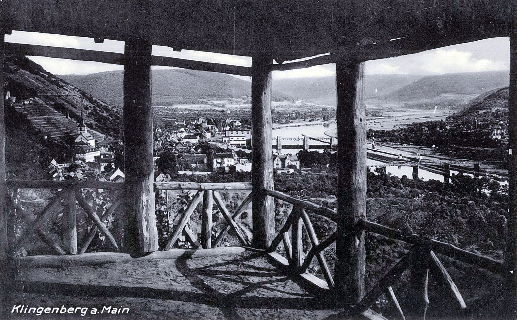 Ansichtskarte um 1940