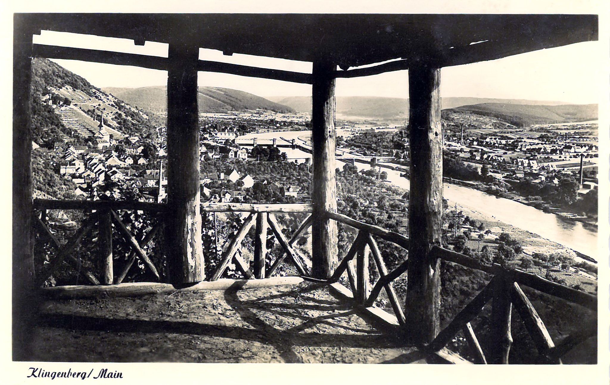 Ansichtskarte um 1952