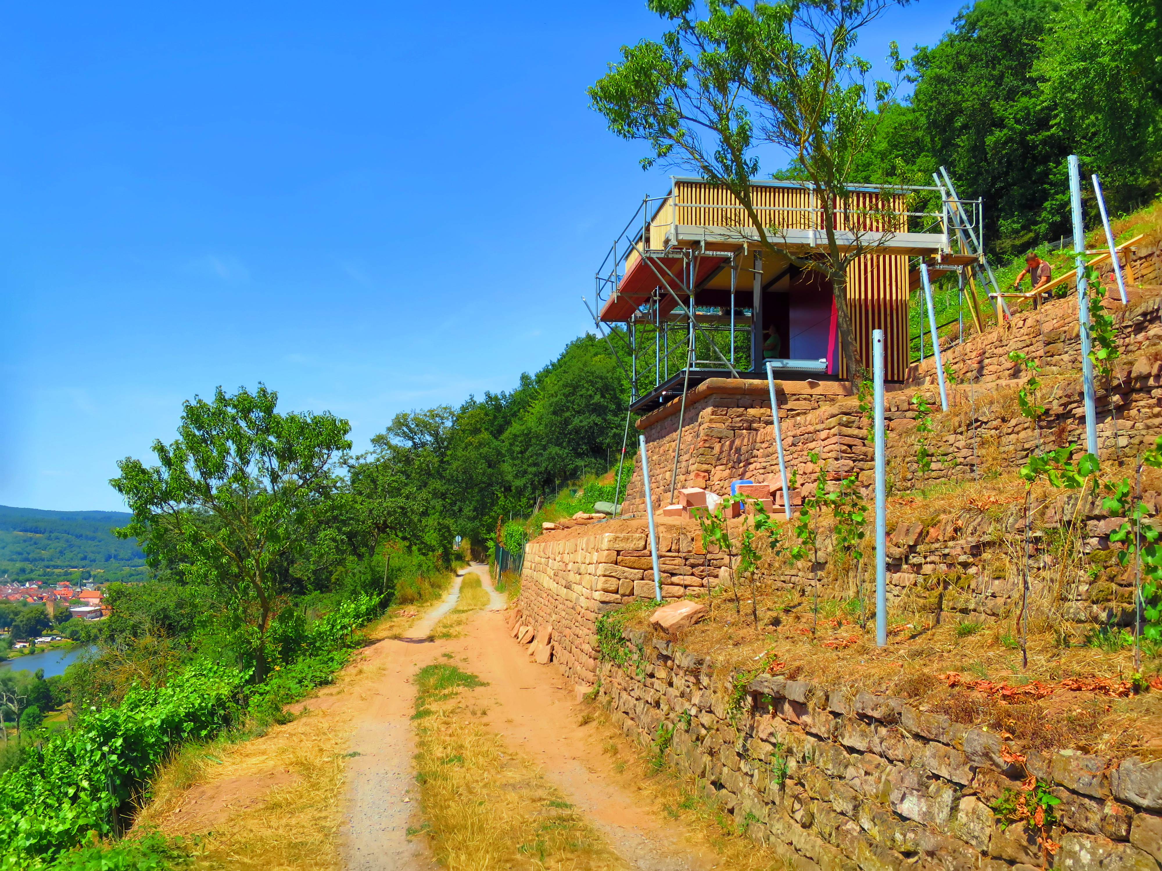 Der neue Terroir f Punkt befindet sich im Bau
