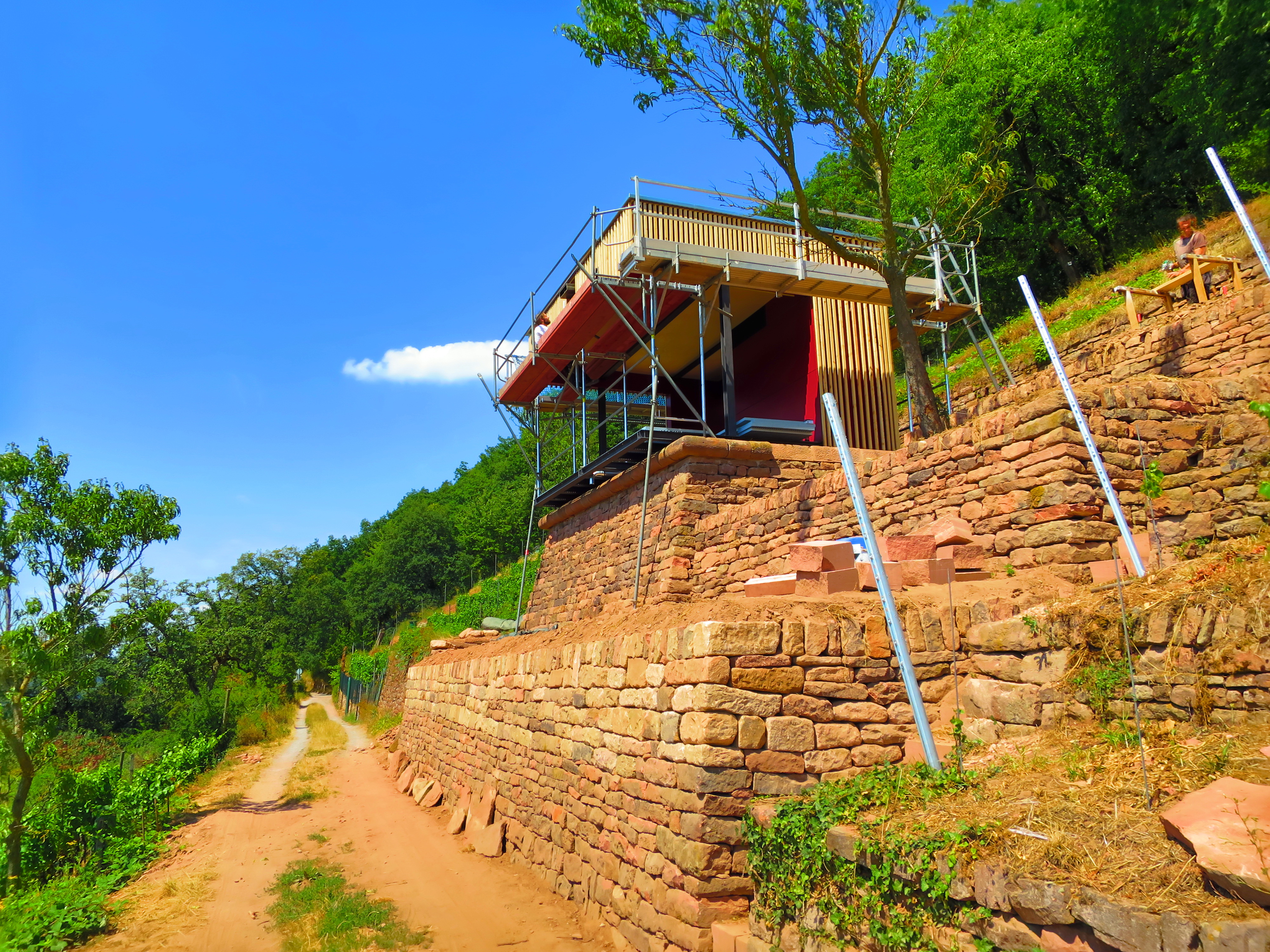 Der neue Terroir f Punkt befindet sich im Bau