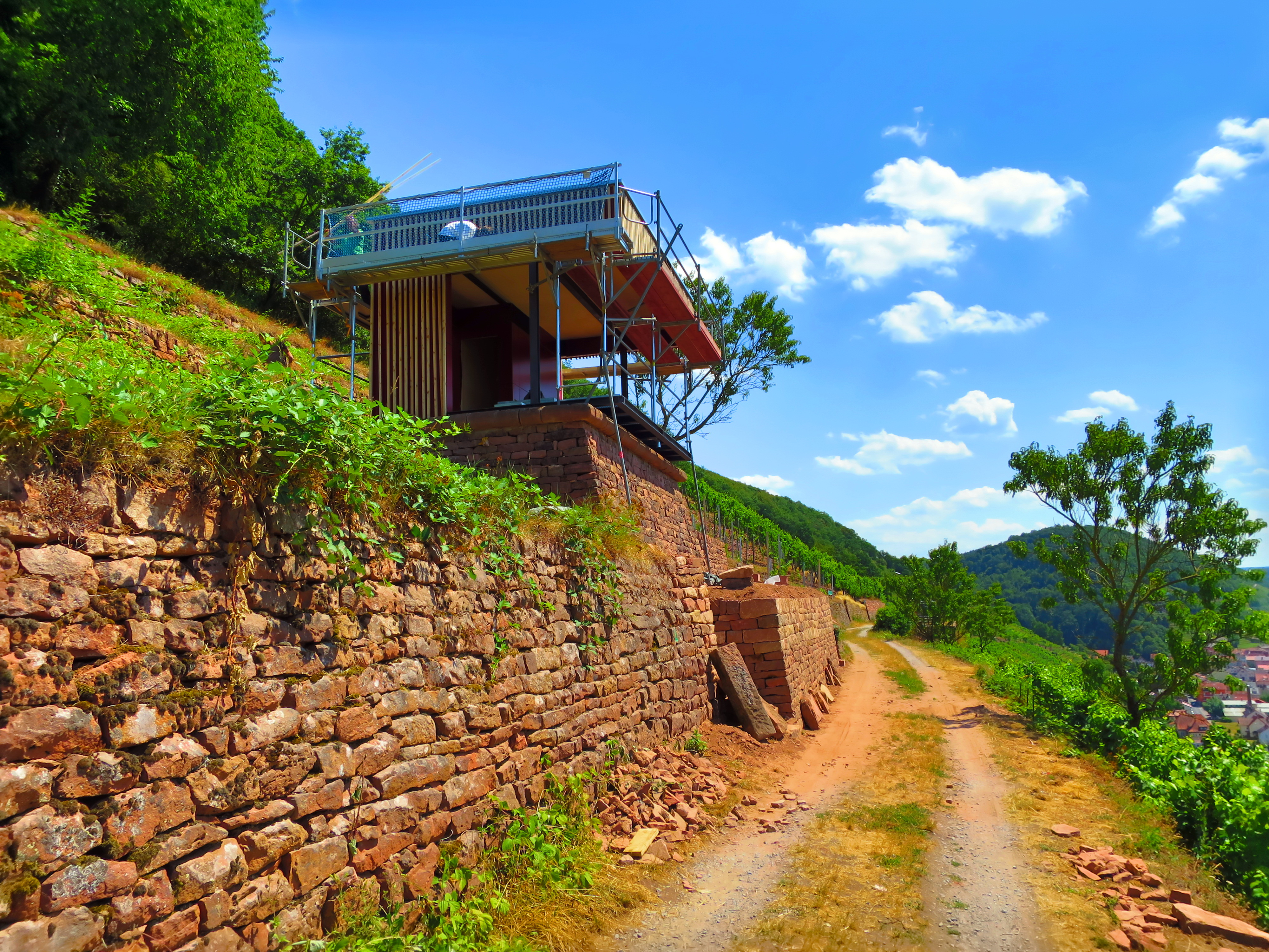 Der neue Terroir f Punkt befindet sich im Bau